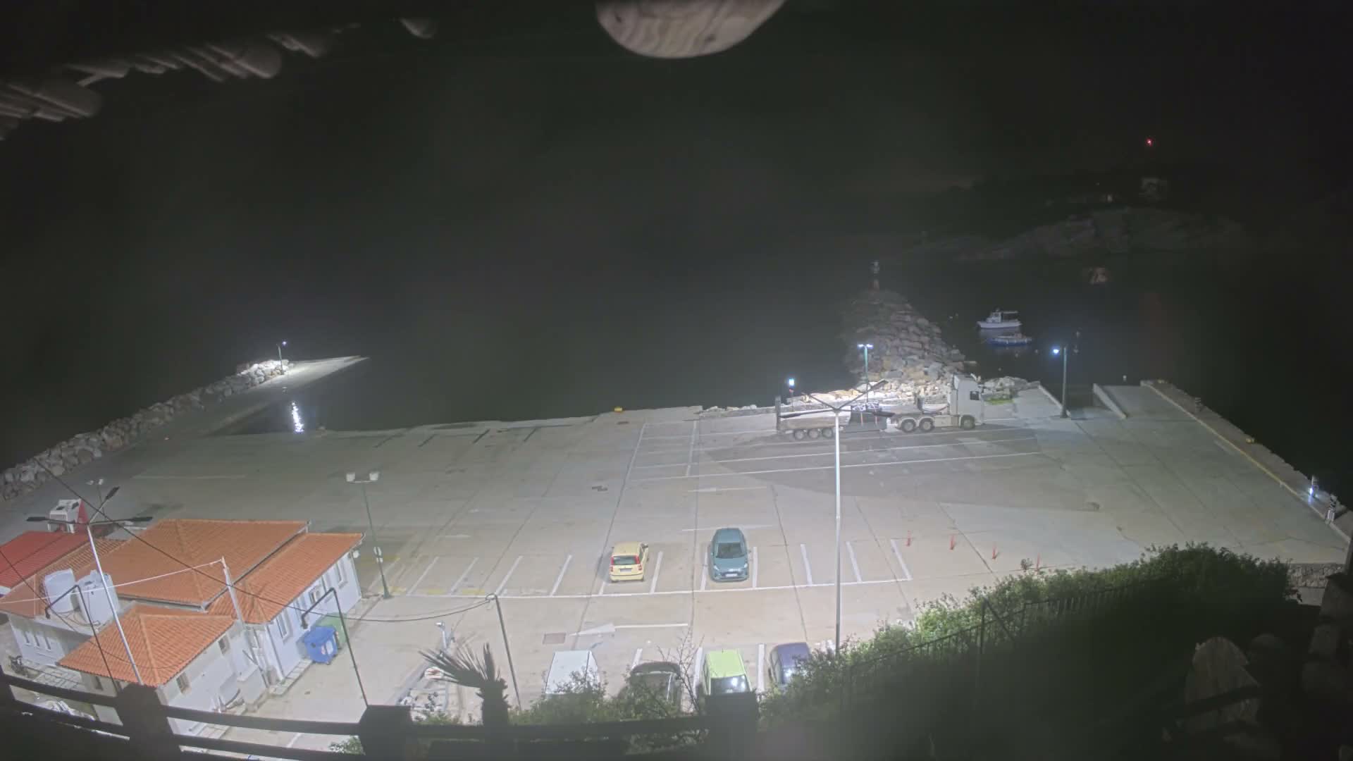 Patitiri, Alonnisos Commercial Port Live Cam - Pattiri, Alonnisos, Sporades, Thessaly & Central Greece (Thessalía), Greece