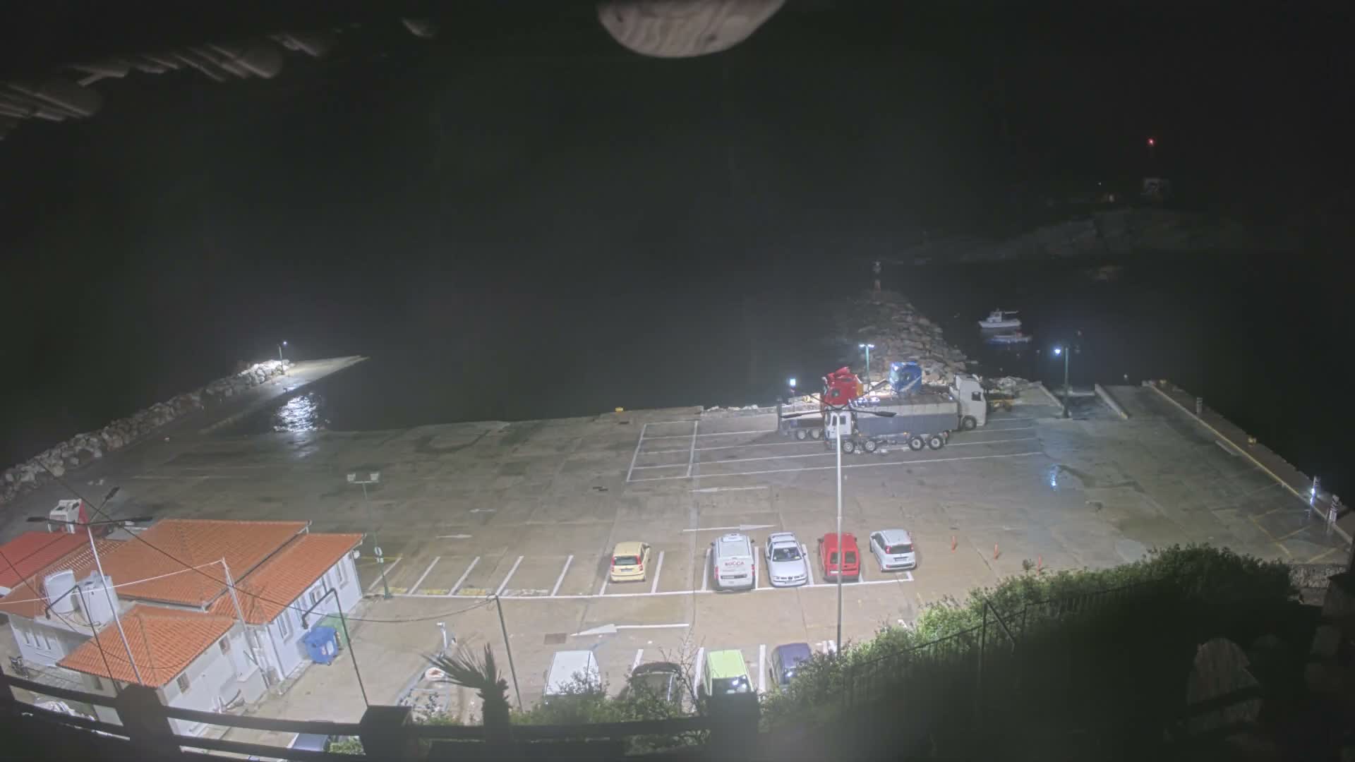 Patitiri, Alonnisos Commercial Port Live Cam - Pattiri, Alonnisos, Sporades, Thessaly & Central Greece (Thessalía), Greece