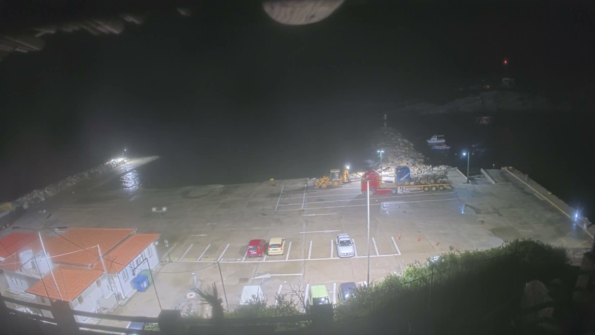 Patitiri, Alonnisos Commercial Port Live Cam - Pattiri, Alonnisos, Sporades, Thessaly & Central Greece (Thessalía), Greece
