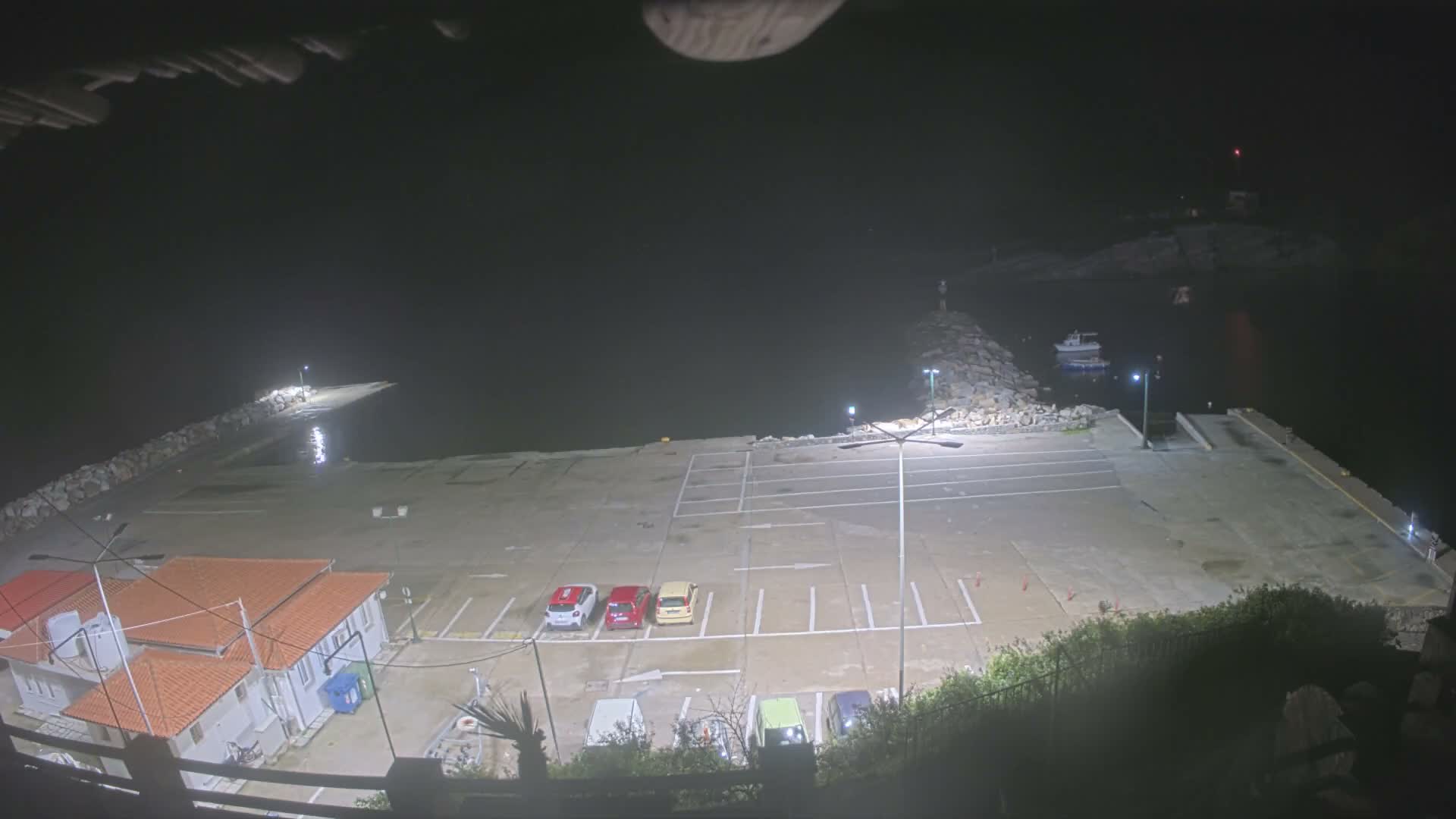 Patitiri, Alonnisos Commercial Port Live Cam - Pattiri, Alonnisos, Sporades, Thessaly & Central Greece (Thessalía), Greece