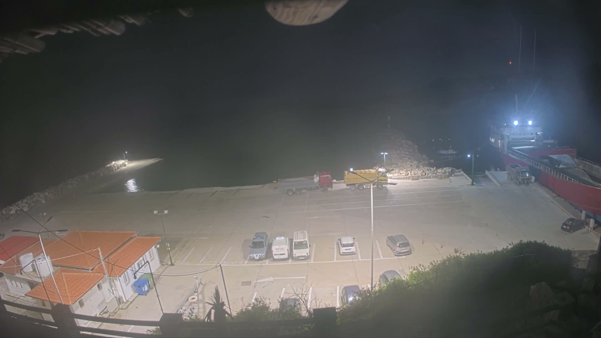Patitiri, Alonnisos Commercial Port Live Cam - Pattiri, Alonnisos, Sporades, Thessaly & Central Greece (Thessalía), Greece