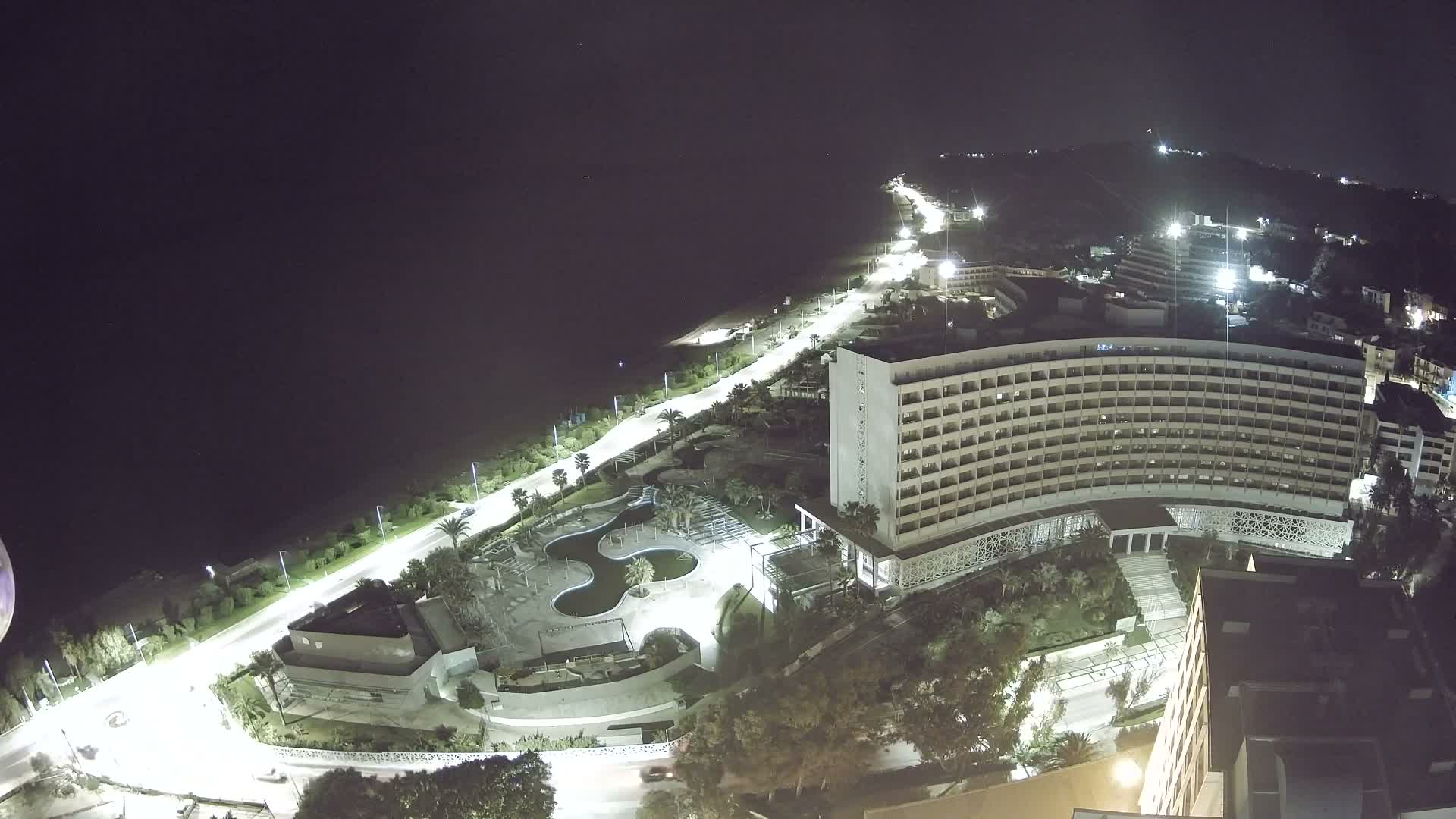 Rhodes, Paralia Ixia Beach Live Cam - Ialysos, Rhodes (Ródos), Dodacanese, South Aegean (Periféreia Notíou Aigaíou), Greece