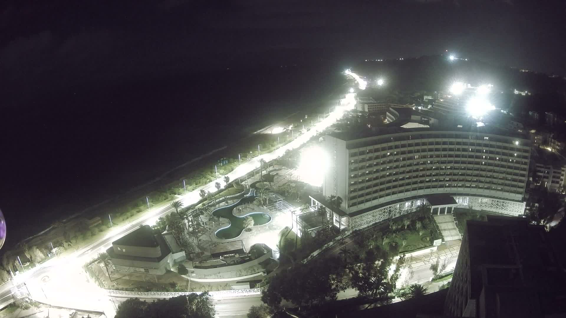 Rhodes, Paralia Ixia Beach Live Cam - Ialysos, Rhodes (Ródos), Dodacanese, South Aegean (Periféreia Notíou Aigaíou), Greece