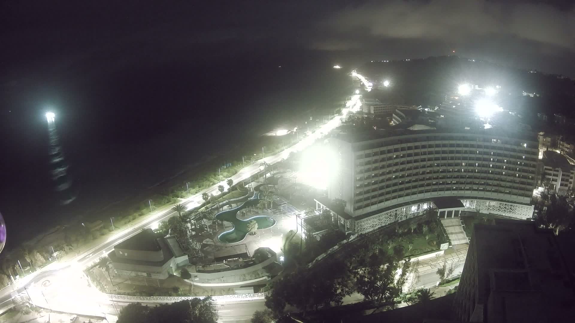 Rhodes, Paralia Ixia Beach Live Cam - Ialysos, Rhodes (Ródos), Dodacanese, South Aegean (Periféreia Notíou Aigaíou), Greece