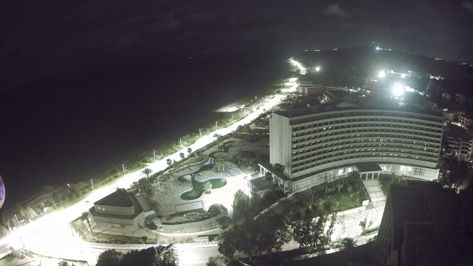 Rhodes, Paralia Ixia Beach Live Cam - Ialysos, Rhodes (Ródos), Dodacanese, South Aegean (Periféreia Notíou Aigaíou), Greece