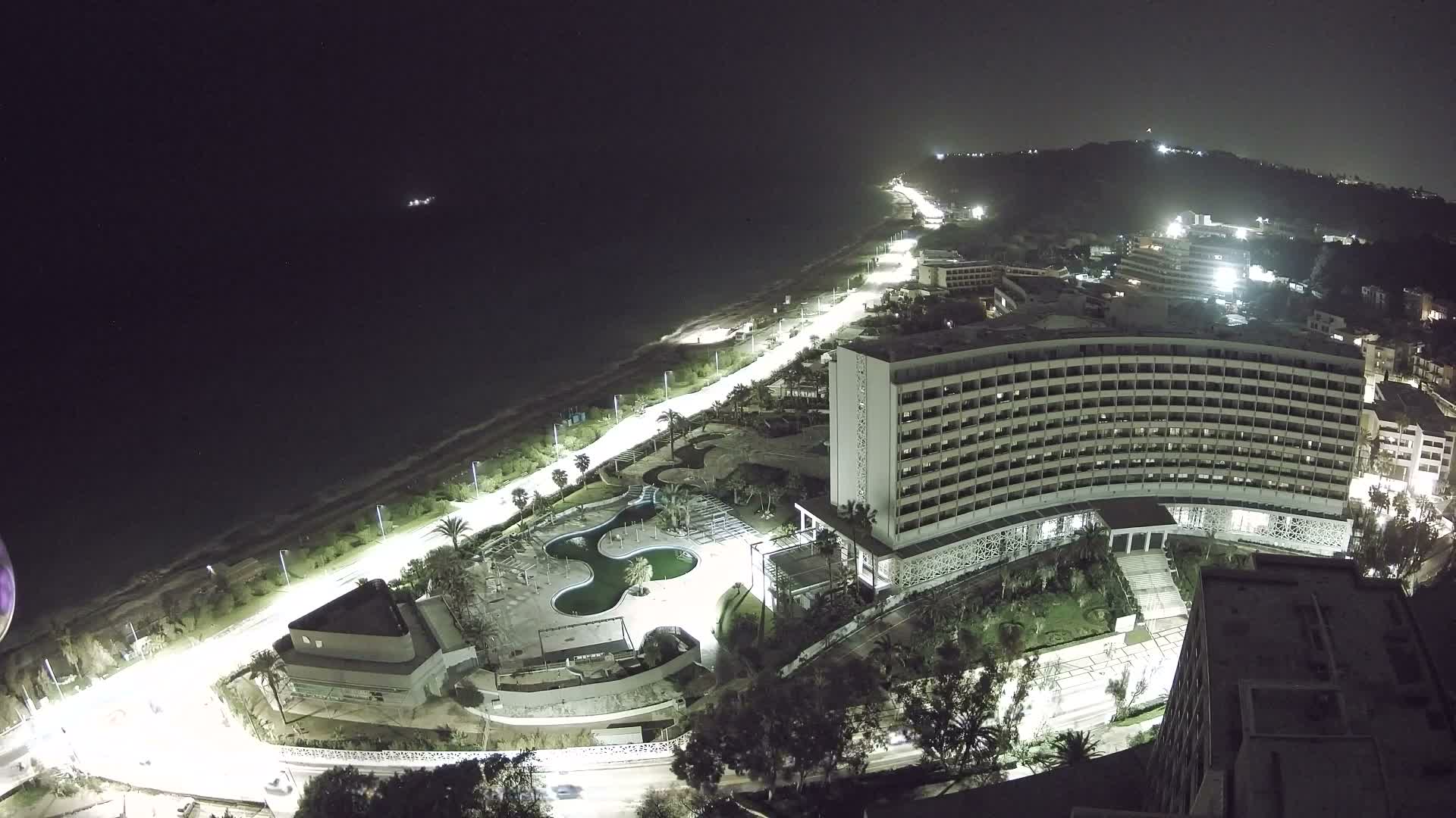Rhodes, Paralia Ixia Beach Live Cam - Ialysos, Rhodes (Ródos), Dodacanese, South Aegean (Periféreia Notíou Aigaíou), Greece