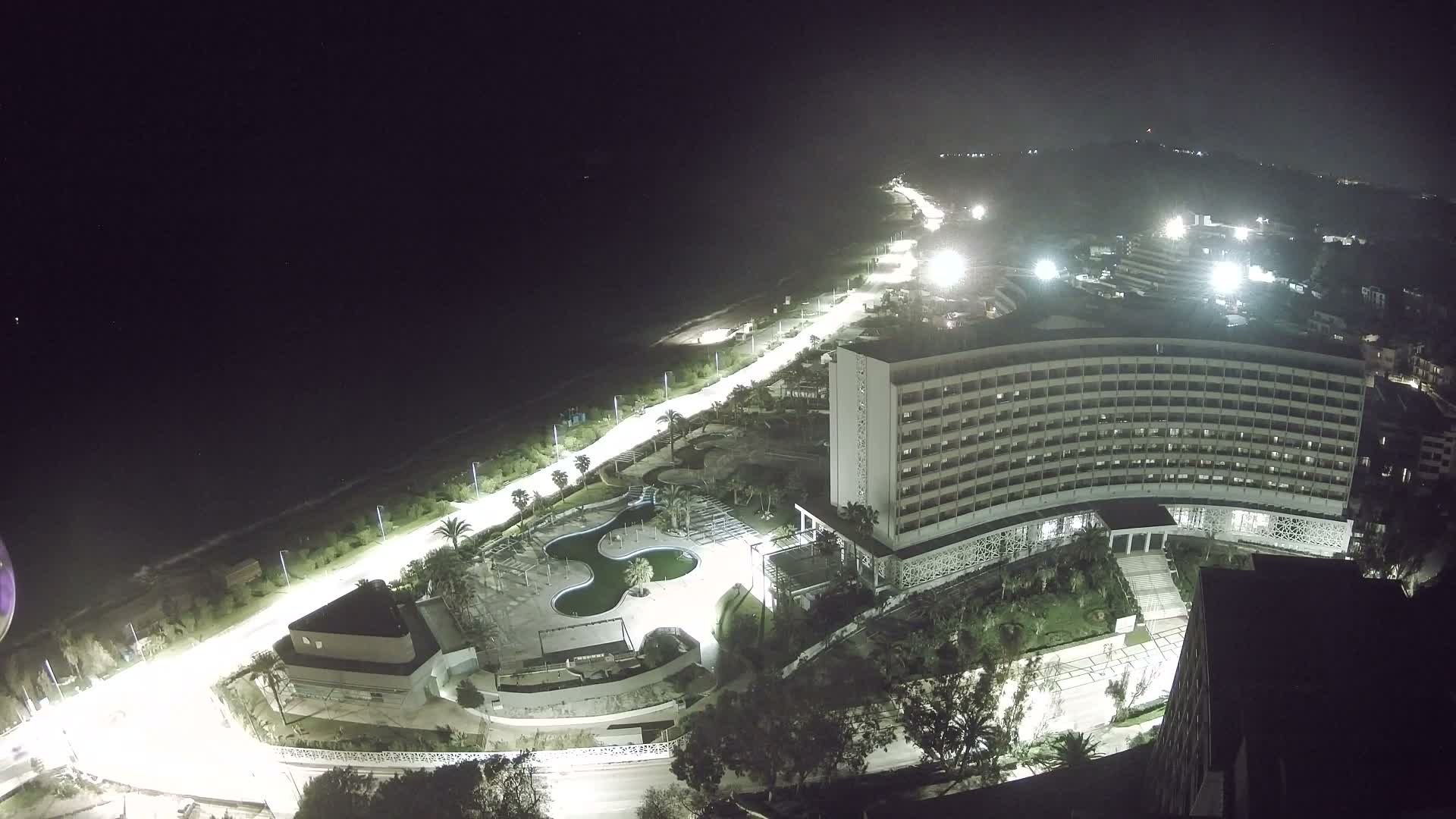 Rhodes, Paralia Ixia Beach Live Cam - Ialysos, Rhodes (Ródos), Dodacanese, South Aegean (Periféreia Notíou Aigaíou), Greece