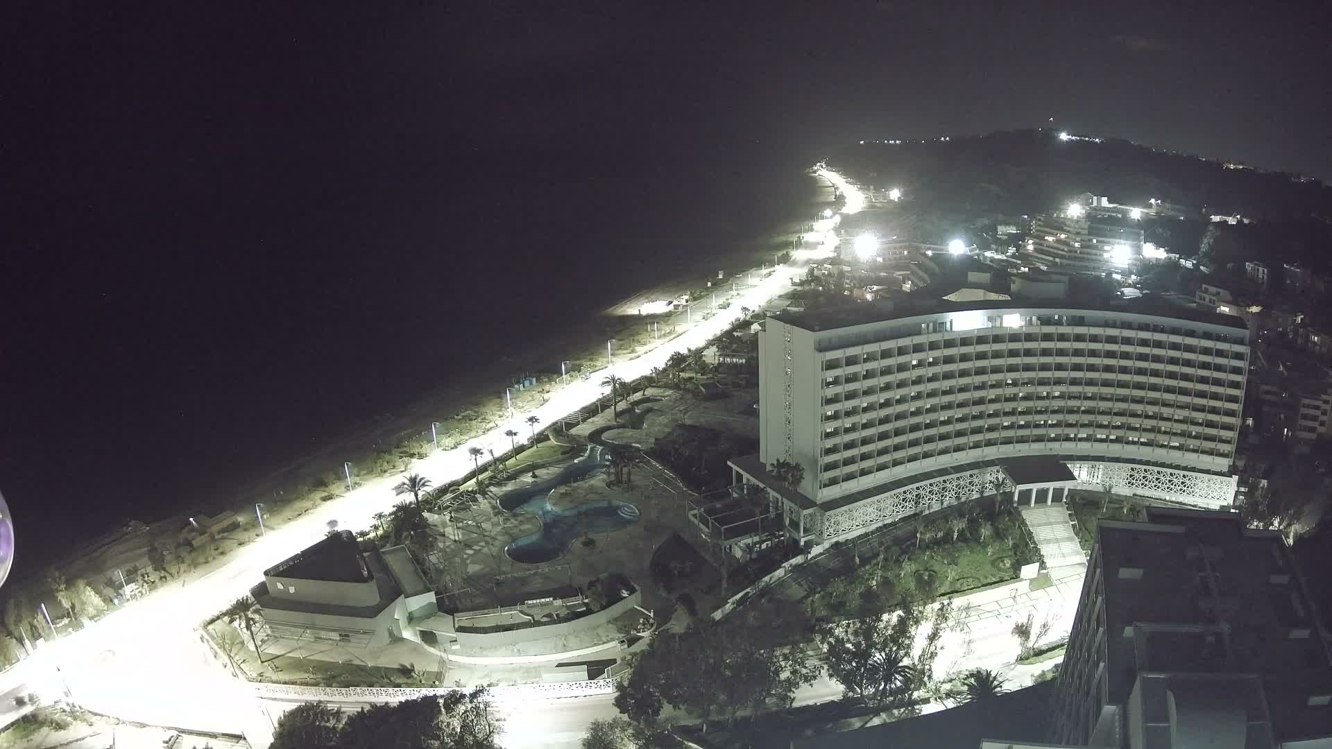 Rhodes, Paralia Ixia Beach Live Cam - Ialysos, Rhodes (Ródos), Dodacanese, South Aegean (Periféreia Notíou Aigaíou), Greece
