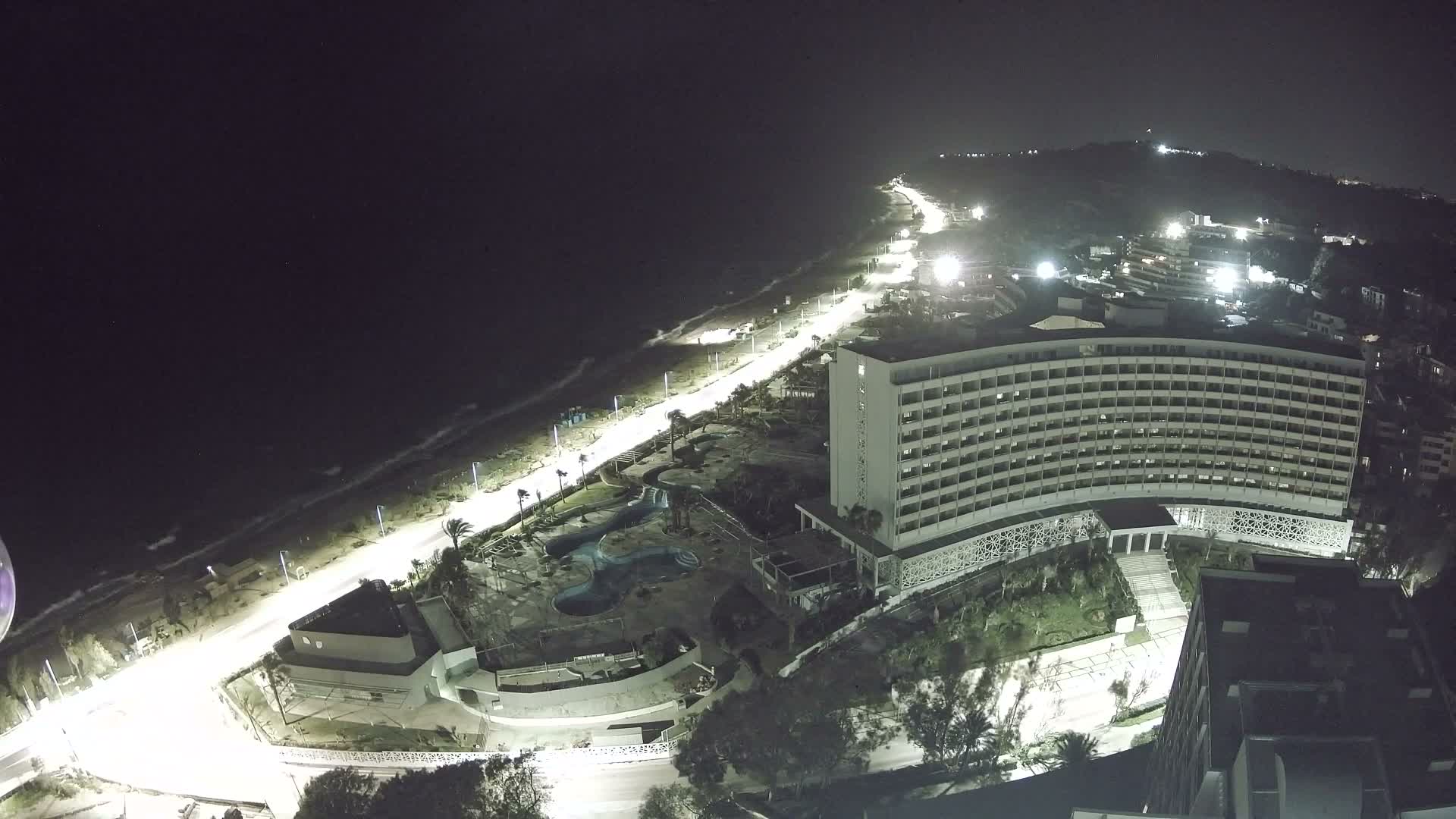 Rhodes, Paralia Ixia Beach Live Cam - Ialysos, Rhodes (Ródos), Dodacanese, South Aegean (Periféreia Notíou Aigaíou), Greece