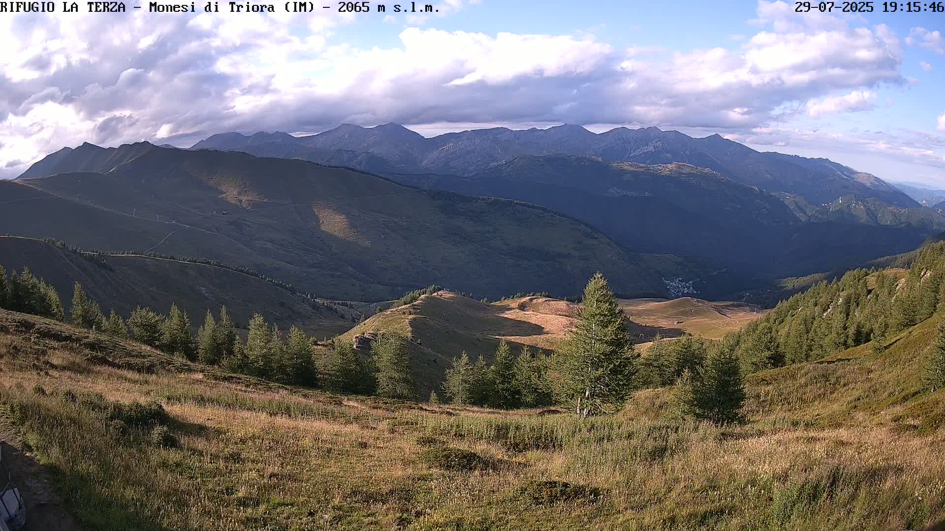 Triora, Parco Naturale Alpi Liguri ( Ligurian Alps Natural Park) Panaromic Live Cam - Imperia, Liguria, Italy