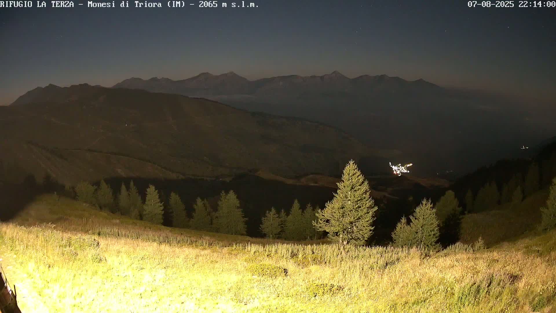 Triora, Parco Naturale Alpi Liguri ( Ligurian Alps Natural Park) Panaromic Live Cam - Imperia, Liguria, Italy