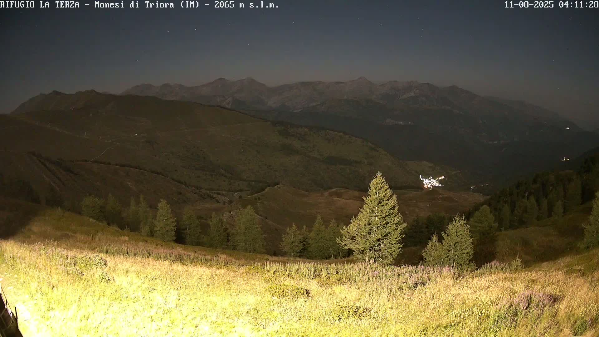 Triora, Parco Naturale Alpi Liguri ( Ligurian Alps Natural Park) Panaromic Live Cam - Imperia, Liguria, Italy