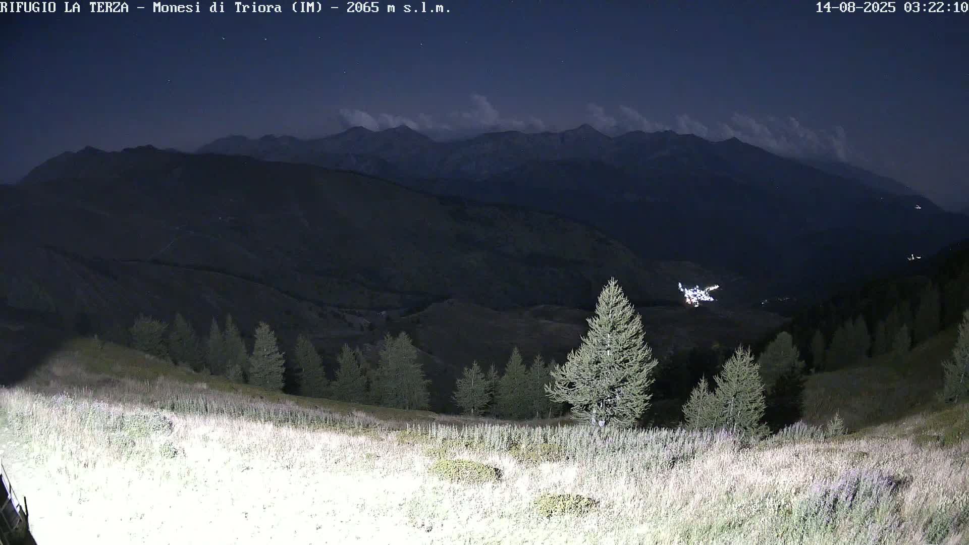Triora, Parco Naturale Alpi Liguri ( Ligurian Alps Natural Park) Panaromic Live Cam - Imperia, Liguria, Italy