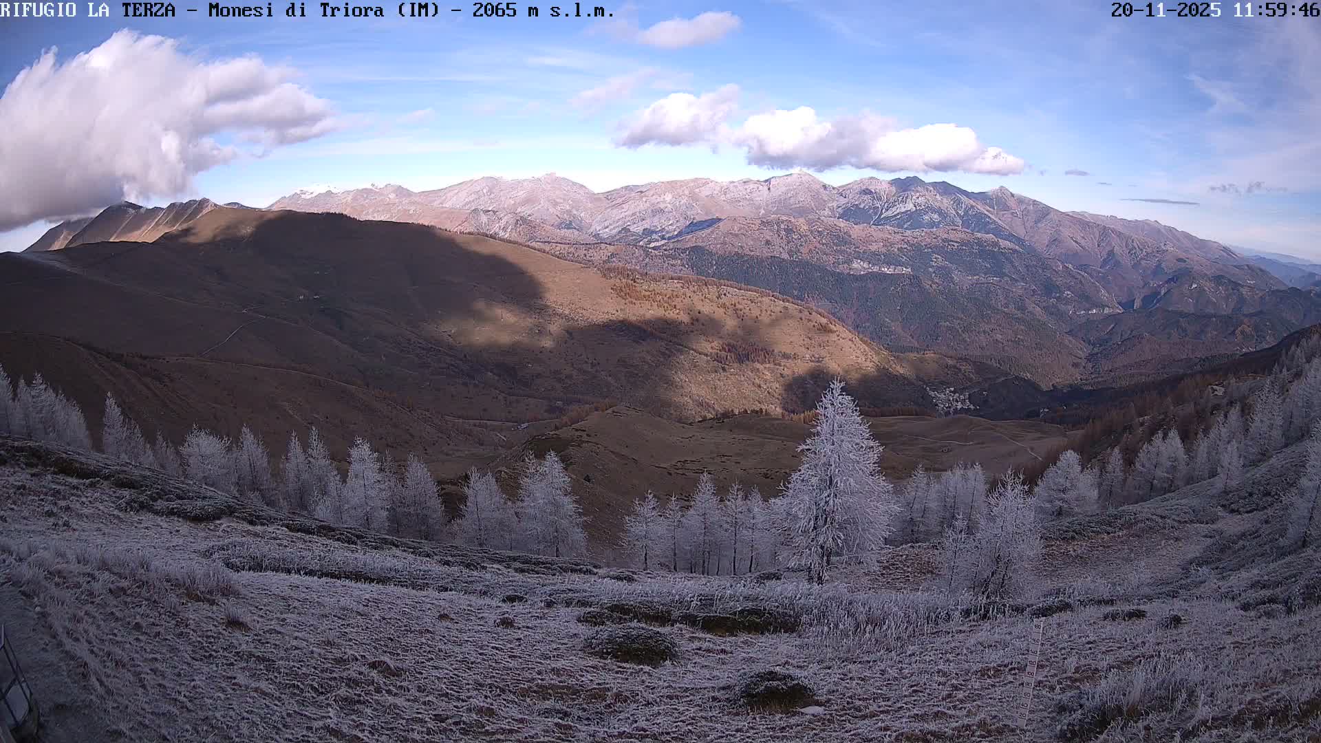 Triora, Parco Naturale Alpi Liguri ( Ligurian Alps Natural Park) Panaromic Live Cam - Imperia, Liguria, Italy
