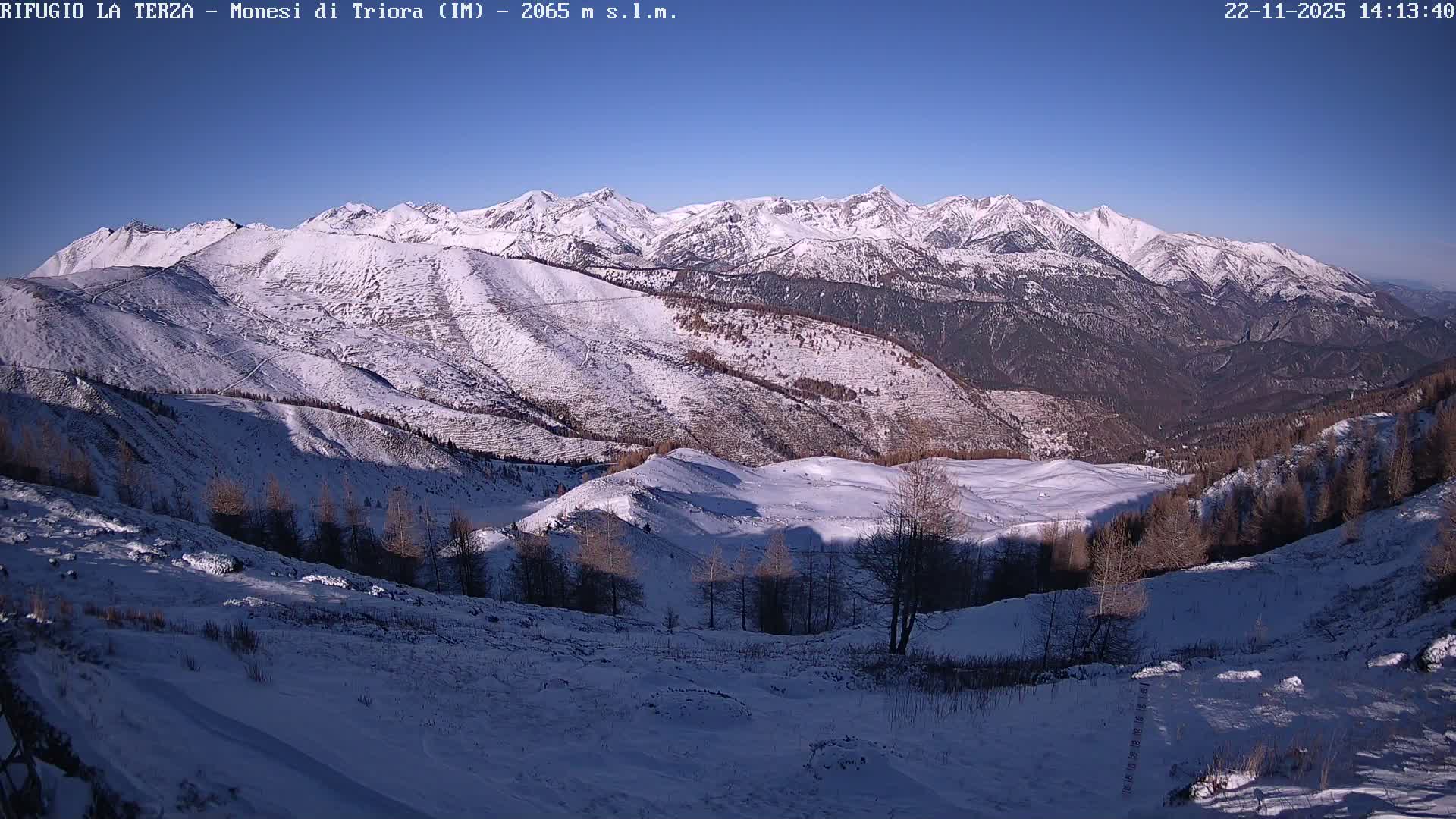 Triora, Parco Naturale Alpi Liguri ( Ligurian Alps Natural Park) Panaromic Live Cam - Imperia, Liguria, Italy