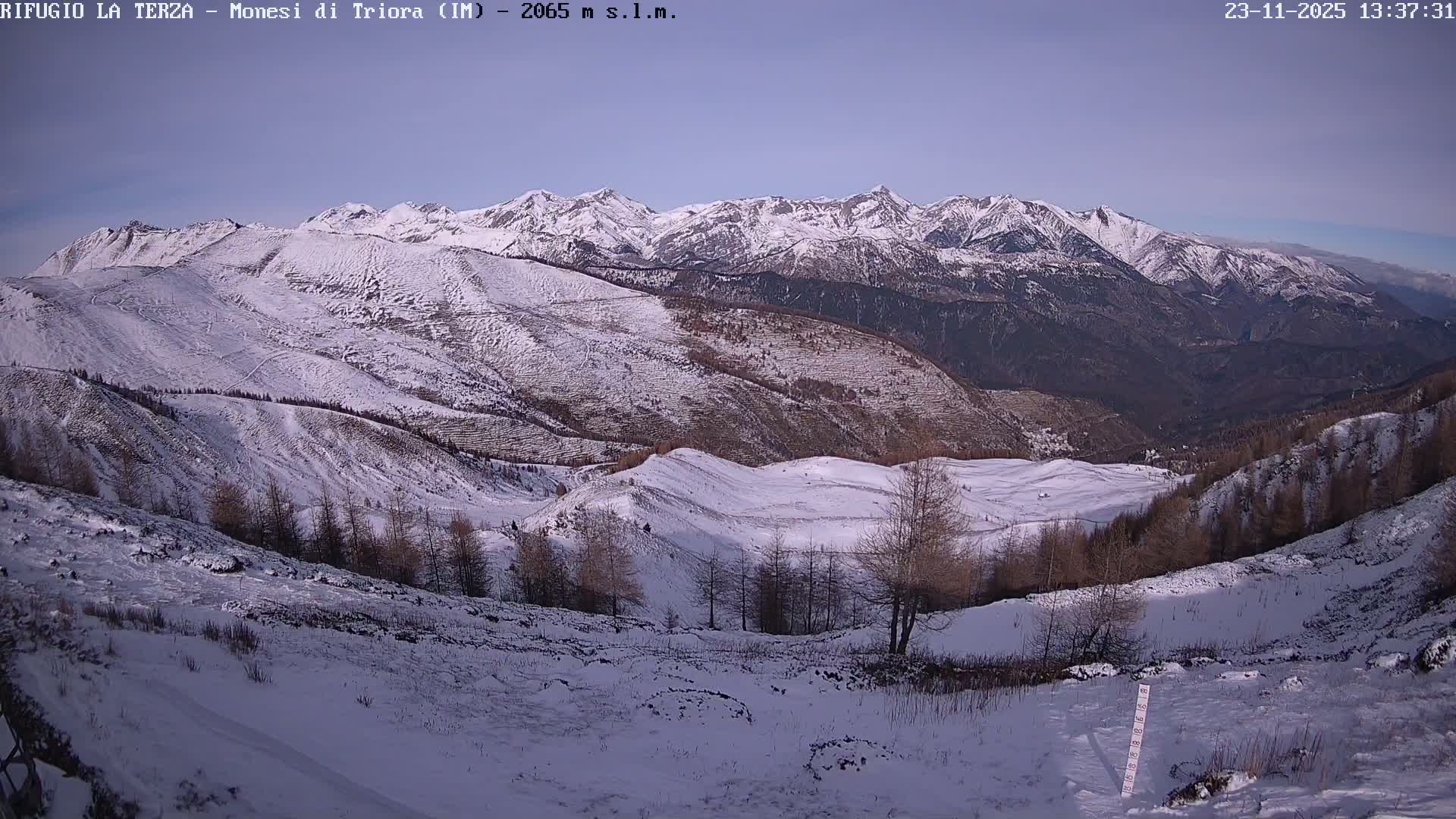 Triora, Parco Naturale Alpi Liguri ( Ligurian Alps Natural Park) Panaromic Live Cam - Imperia, Liguria, Italy