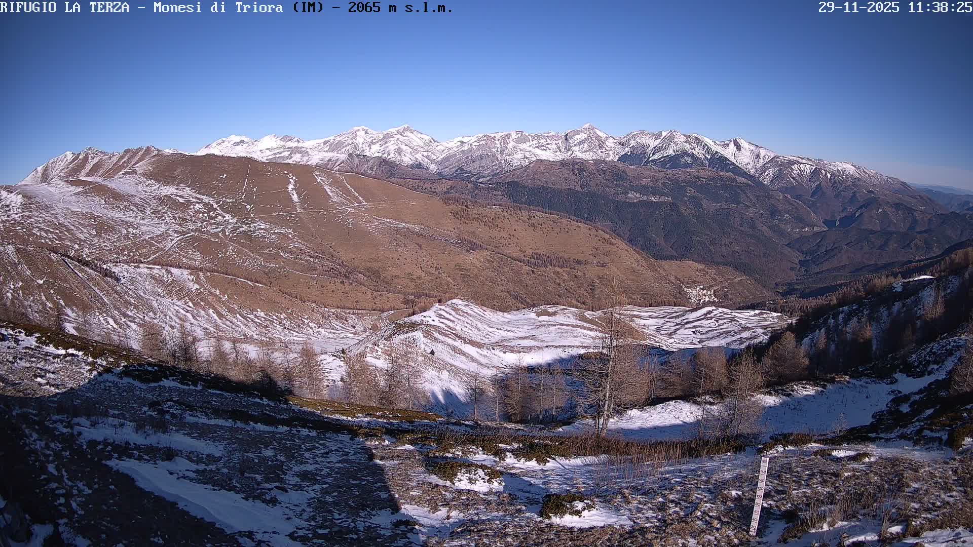Triora, Parco Naturale Alpi Liguri ( Ligurian Alps Natural Park) Panaromic Live Cam - Imperia, Liguria, Italy