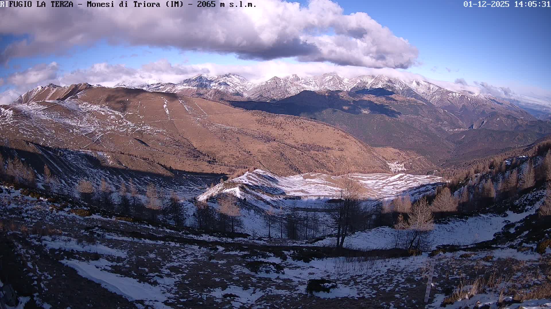 Triora, Parco Naturale Alpi Liguri ( Ligurian Alps Natural Park) Panaromic Live Cam - Imperia, Liguria, Italy