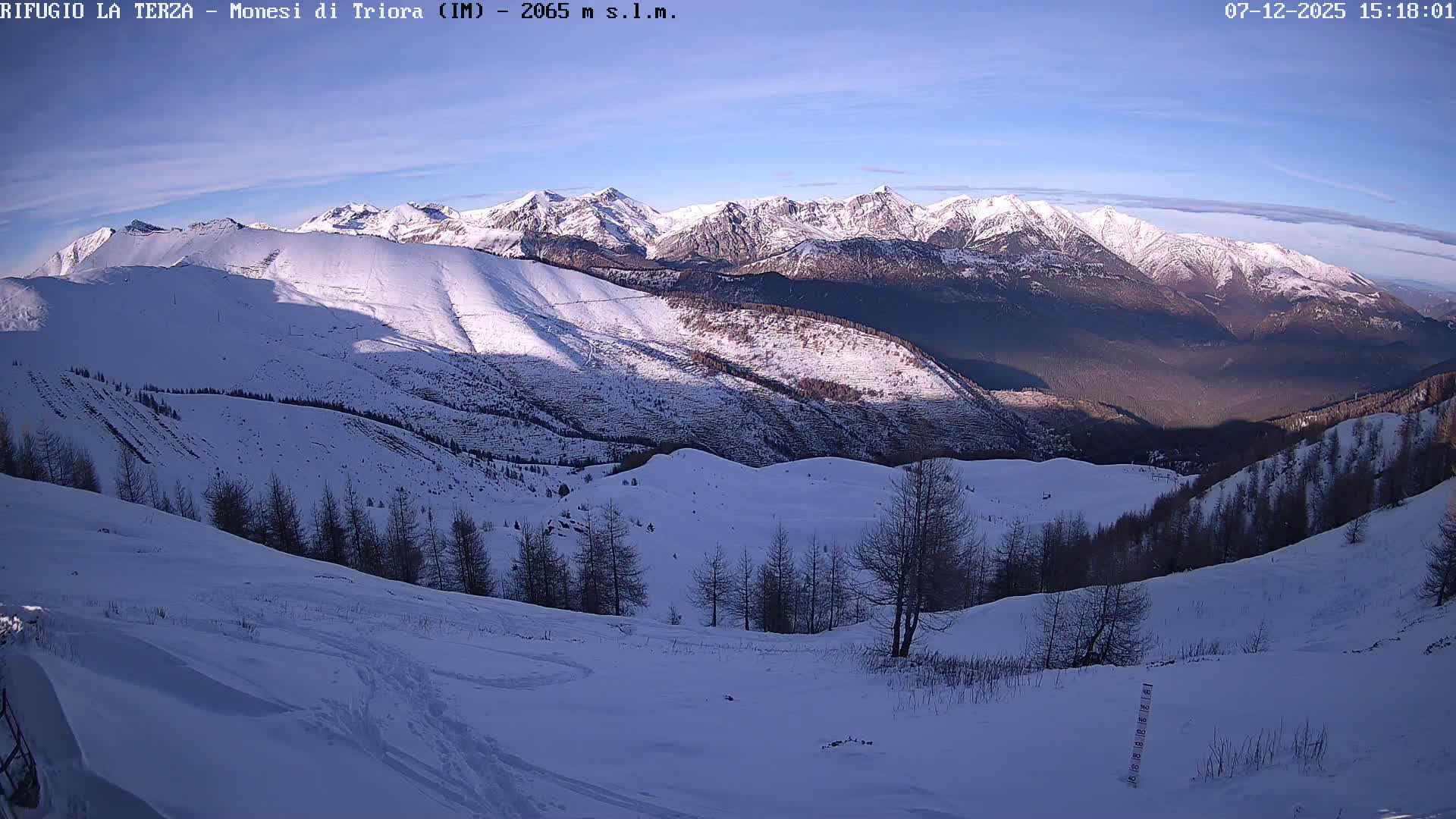 Triora, Parco Naturale Alpi Liguri ( Ligurian Alps Natural Park) Panaromic Live Cam - Imperia, Liguria, Italy
