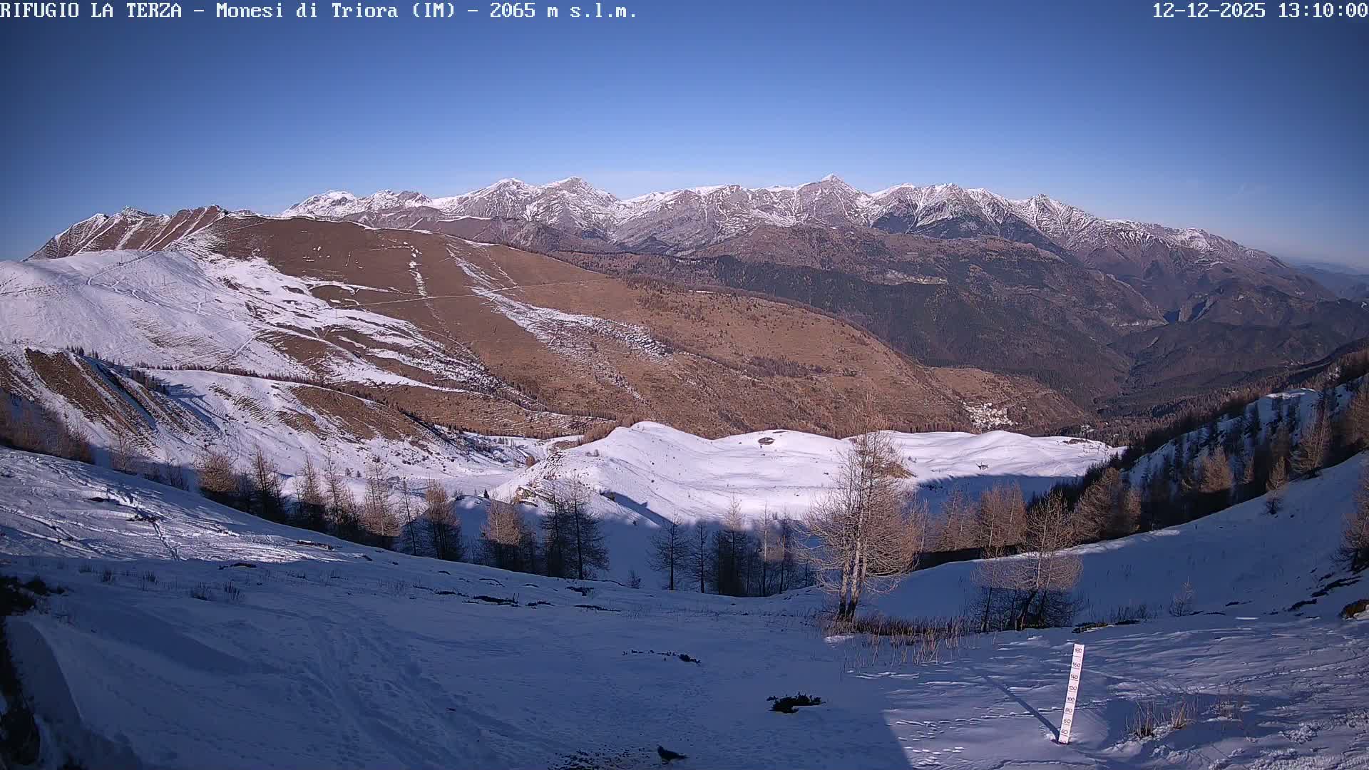 Triora, Parco Naturale Alpi Liguri ( Ligurian Alps Natural Park) Panaromic Live Cam - Imperia, Liguria, Italy