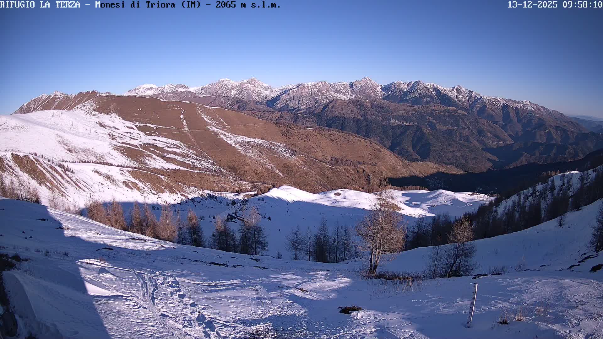 Triora, Parco Naturale Alpi Liguri ( Ligurian Alps Natural Park) Panaromic Live Cam - Imperia, Liguria, Italy