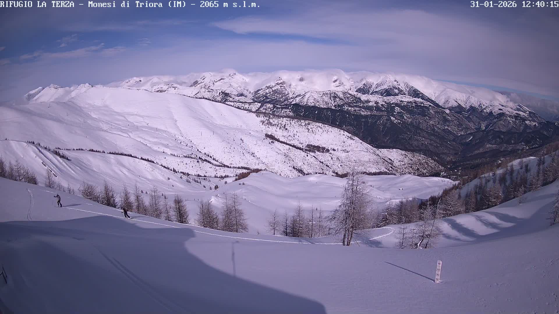 Triora, Parco Naturale Alpi Liguri ( Ligurian Alps Natural Park) Panaromic Live Cam - Imperia, Liguria, Italy