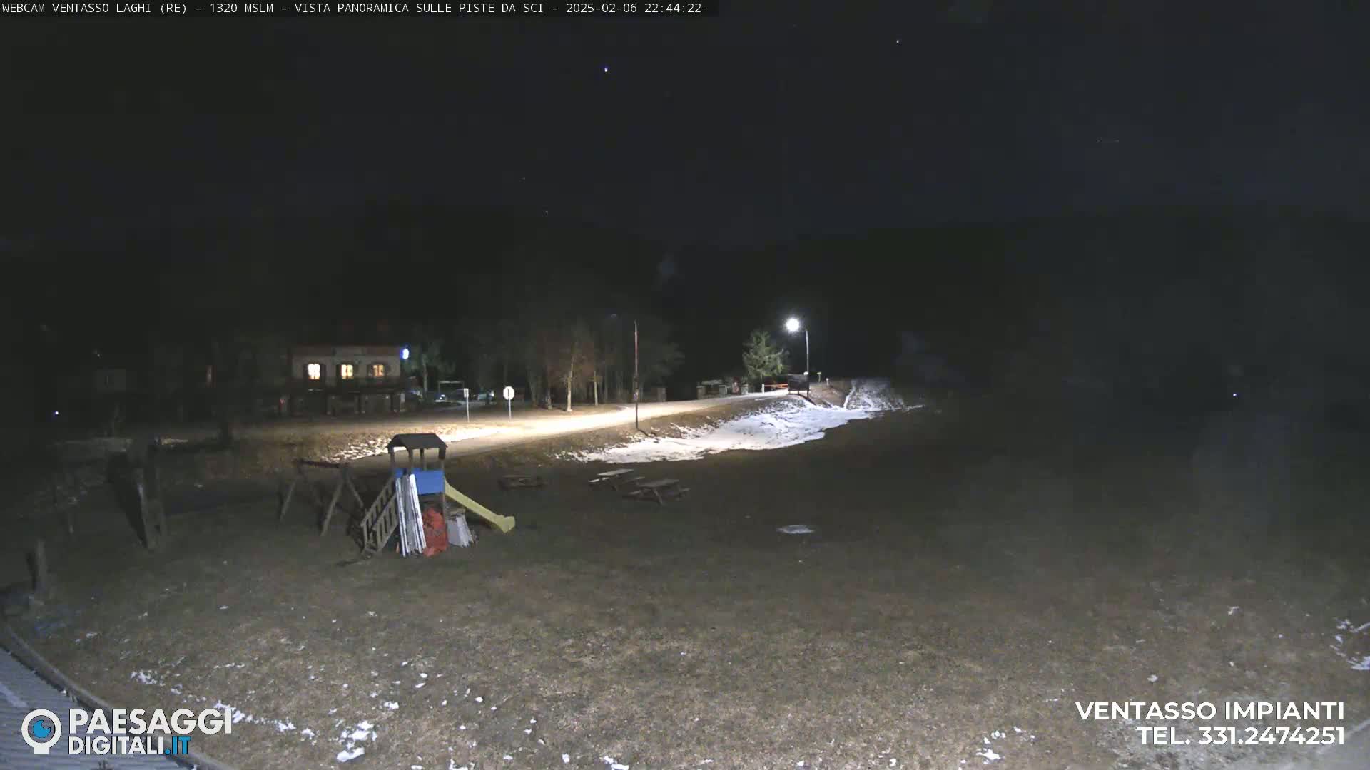 Mount Ventasso & Laghi (Lakes) Ski Slopes Live Cam - Reggio Emilia, Emilia-Romagna, Italy