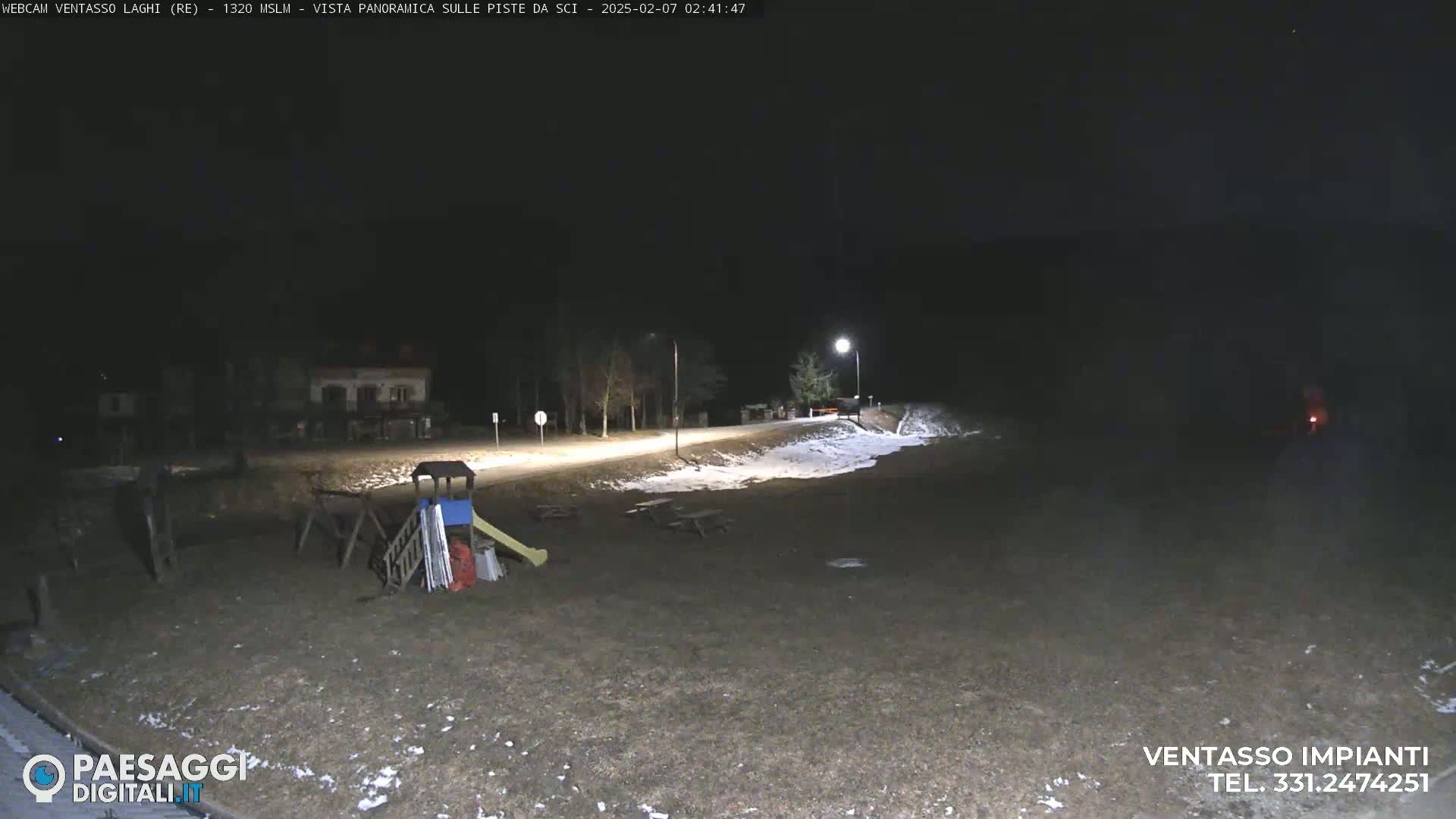 Mount Ventasso & Laghi (Lakes) Ski Slopes Live Cam - Reggio Emilia, Emilia-Romagna, Italy