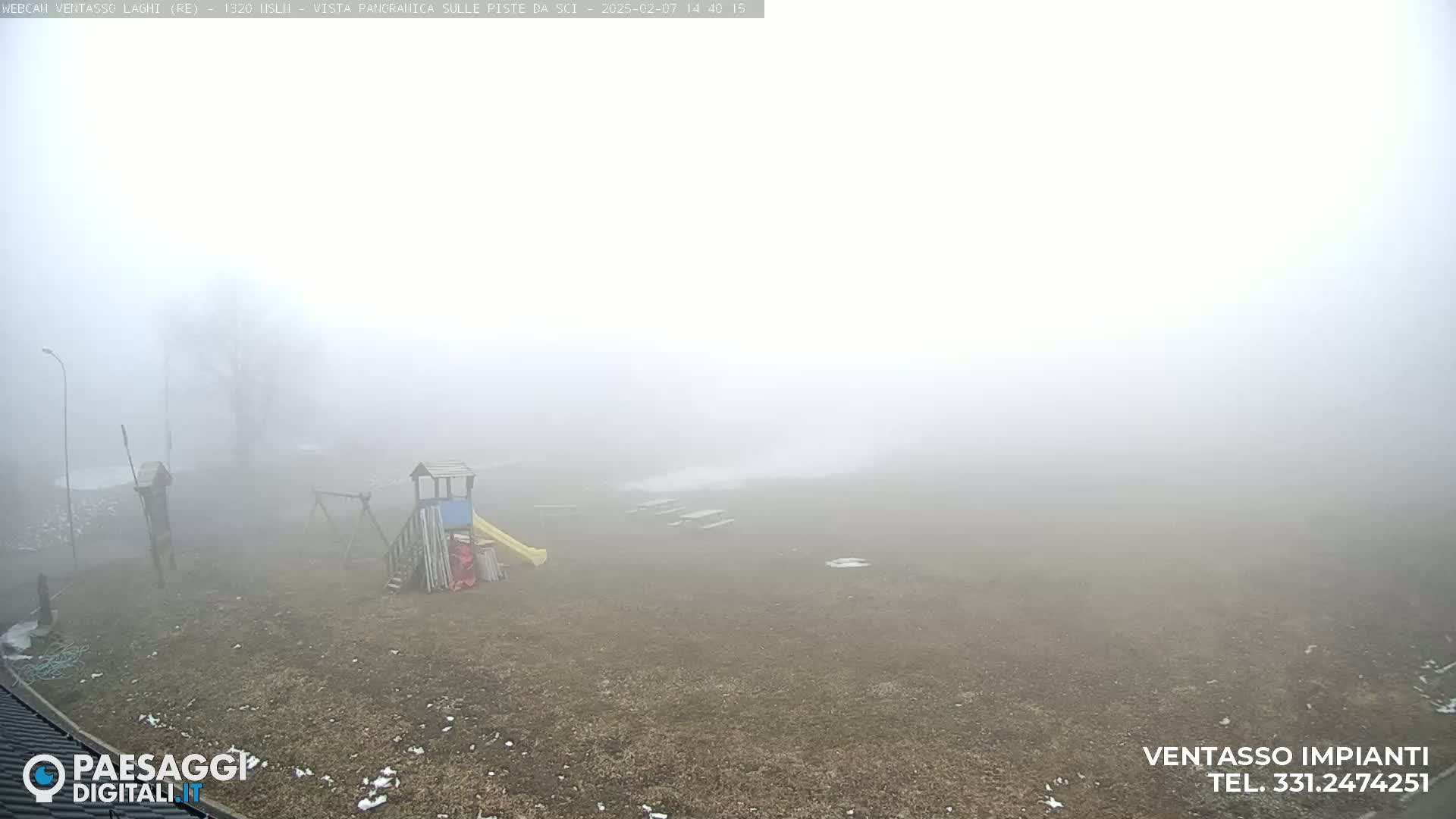 Mount Ventasso & Laghi (Lakes) Ski Slopes Live Cam - Reggio Emilia, Emilia-Romagna, Italy