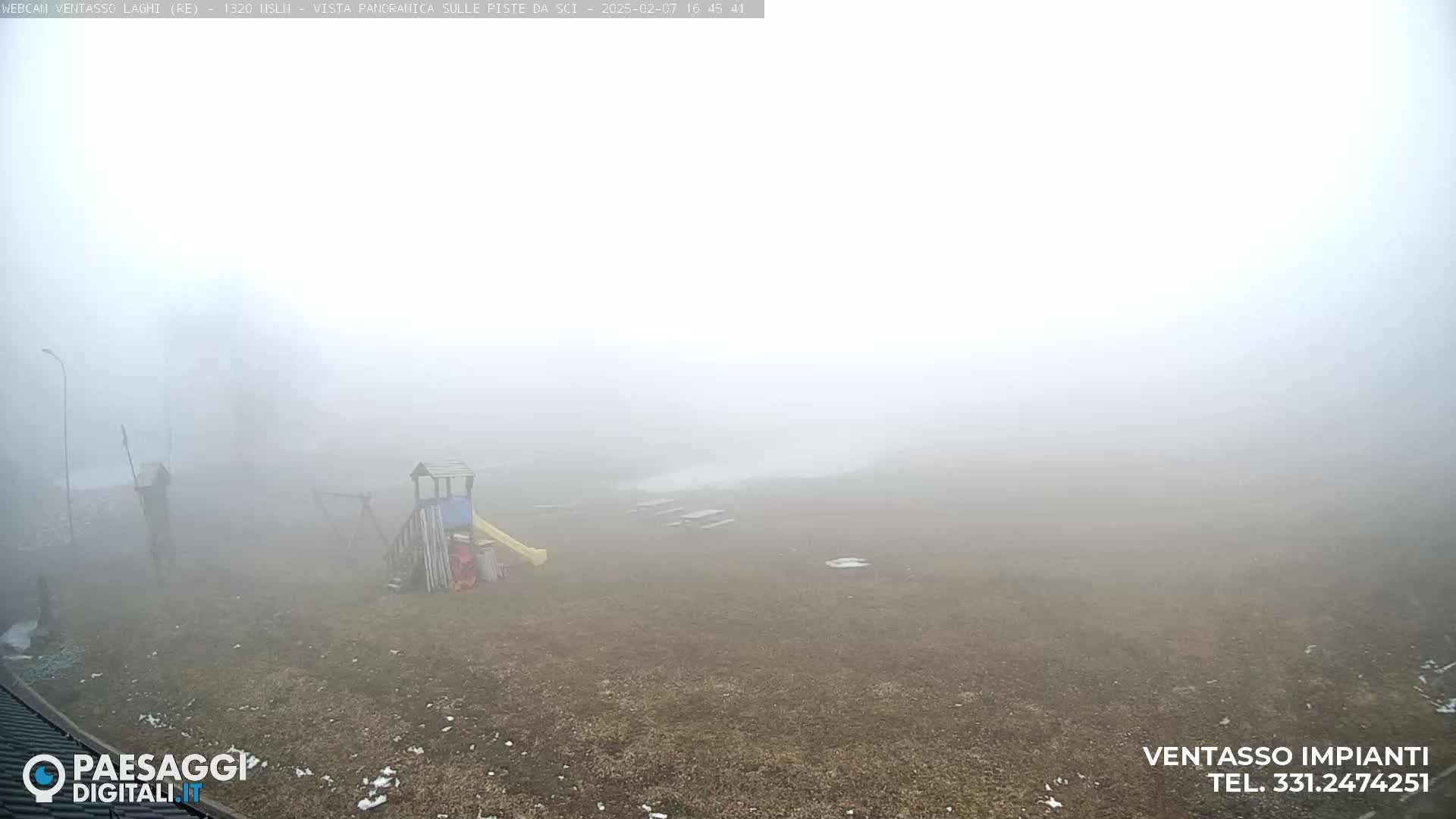 Mount Ventasso & Laghi (Lakes) Ski Slopes Live Cam - Reggio Emilia, Emilia-Romagna, Italy