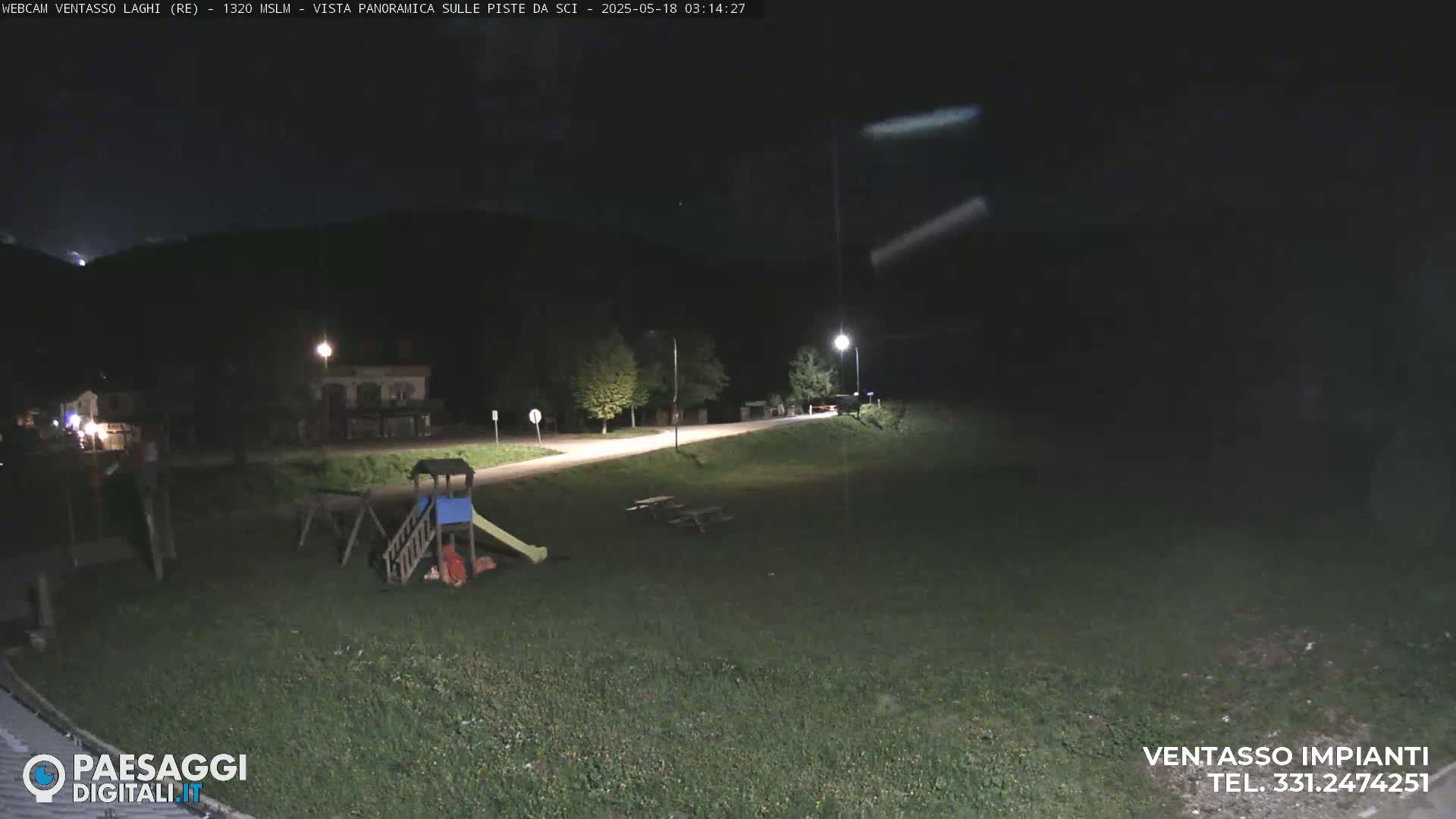Mount Ventasso & Laghi (Lakes) Ski Slopes Live Cam - Reggio Emilia, Emilia-Romagna, Italy