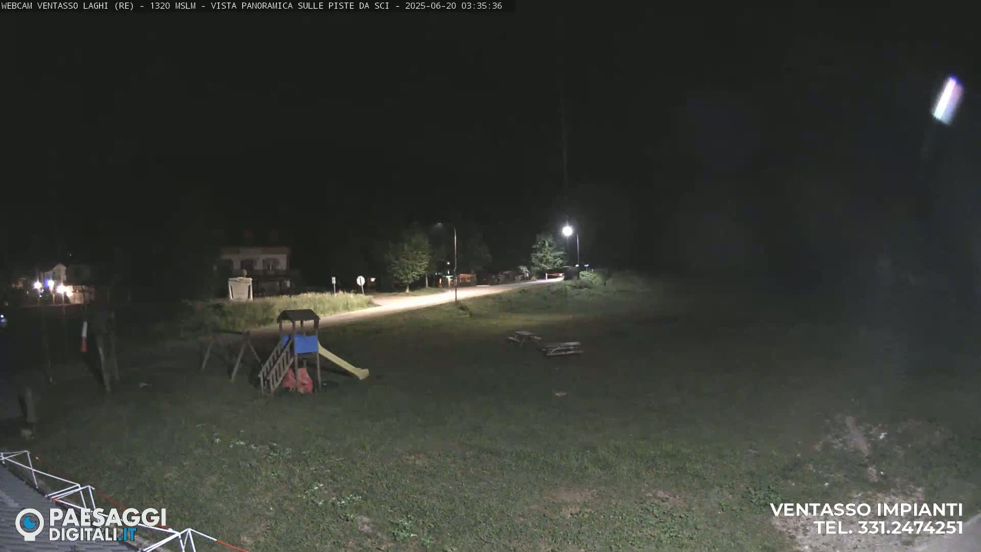 Mount Ventasso & Laghi (Lakes) Ski Slopes Live Cam - Reggio Emilia, Emilia-Romagna, Italy