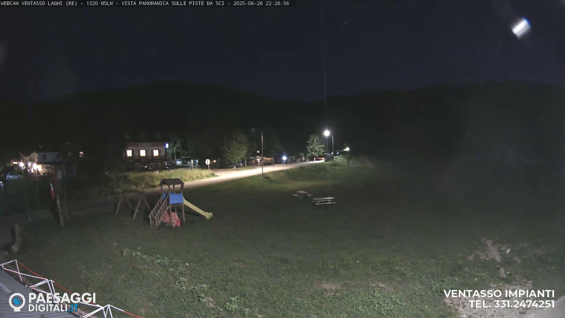Mount Ventasso & Laghi (Lakes) Ski Slopes Live Cam - Reggio Emilia, Emilia-Romagna, Italy