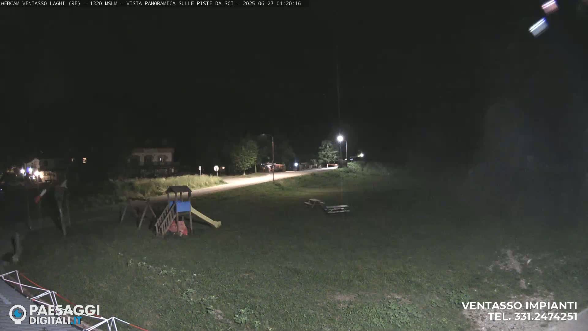 Mount Ventasso & Laghi (Lakes) Ski Slopes Live Cam - Reggio Emilia, Emilia-Romagna, Italy