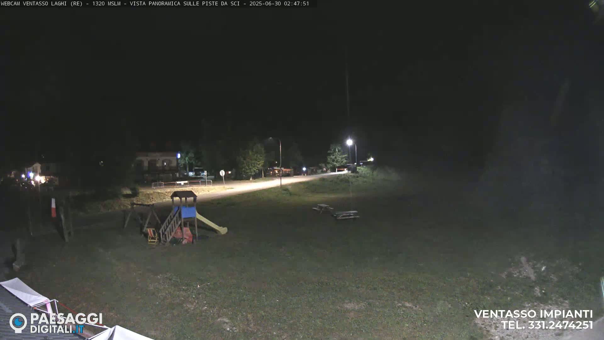 Mount Ventasso & Laghi (Lakes) Ski Slopes Live Cam - Reggio Emilia, Emilia-Romagna, Italy