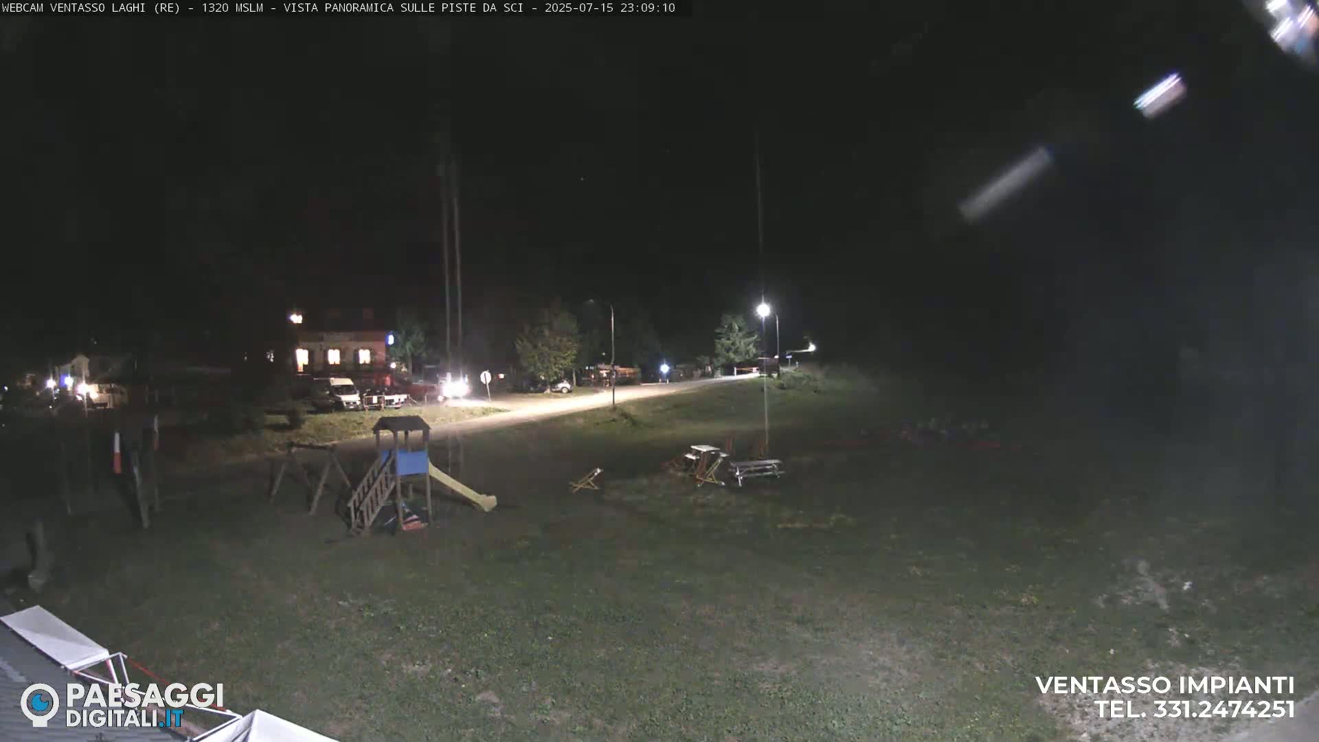Mount Ventasso & Laghi (Lakes) Ski Slopes Live Cam - Reggio Emilia, Emilia-Romagna, Italy