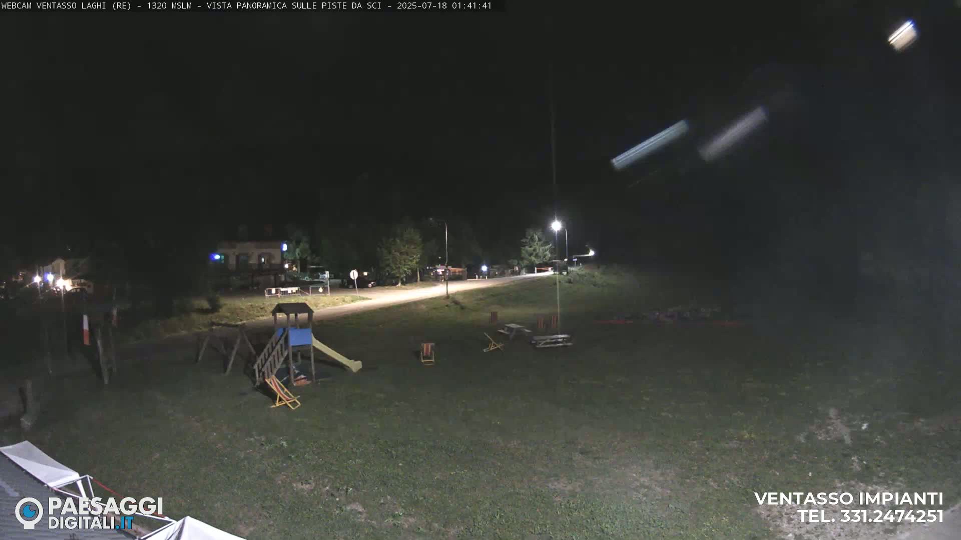 Mount Ventasso & Laghi (Lakes) Ski Slopes Live Cam - Reggio Emilia, Emilia-Romagna, Italy