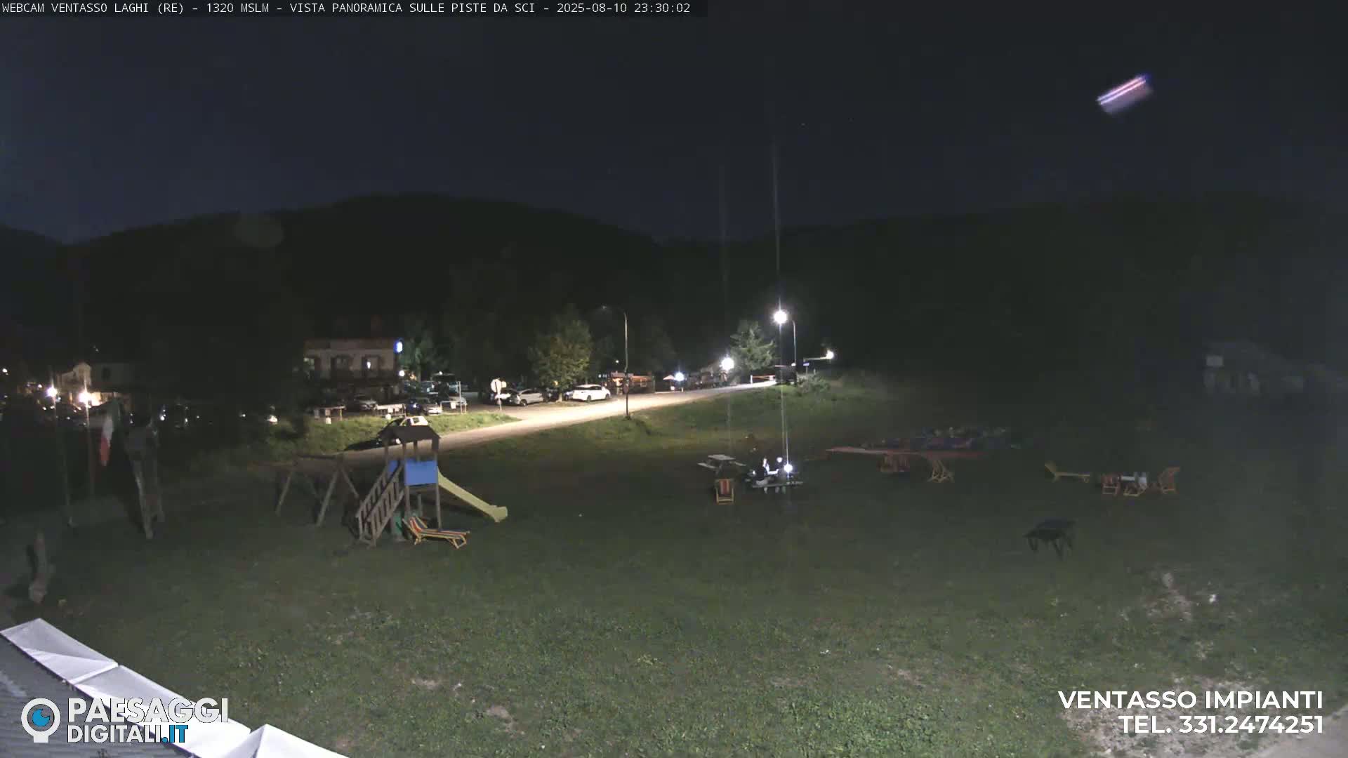 Mount Ventasso & Laghi (Lakes) Ski Slopes Live Cam - Reggio Emilia, Emilia-Romagna, Italy