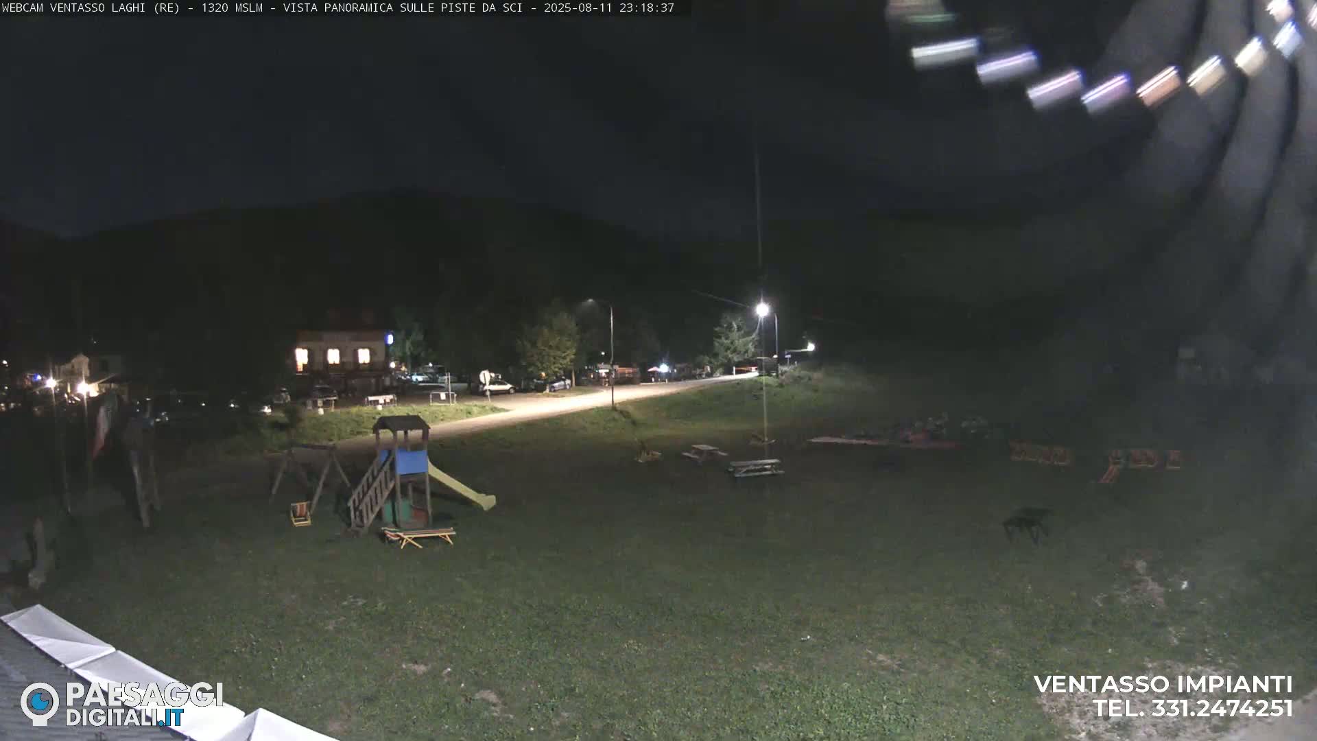 Mount Ventasso & Laghi (Lakes) Ski Slopes Live Cam - Reggio Emilia, Emilia-Romagna, Italy