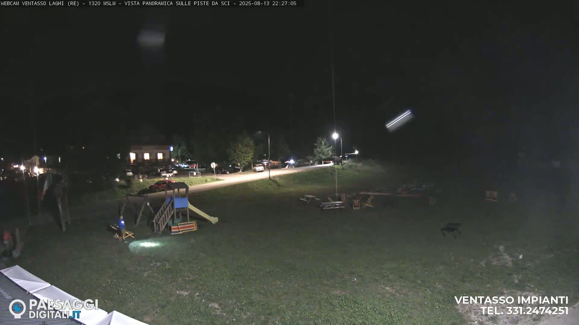 Mount Ventasso & Laghi (Lakes) Ski Slopes Live Cam - Reggio Emilia, Emilia-Romagna, Italy