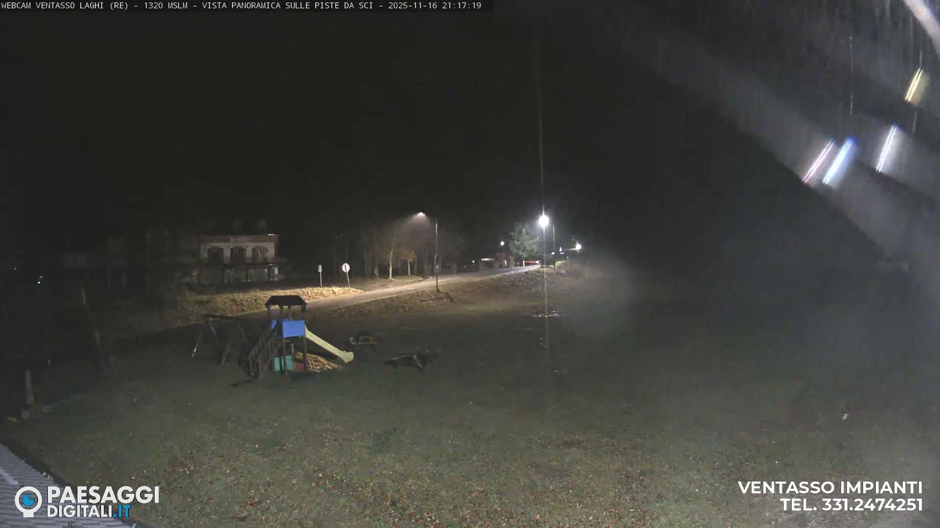 Mount Ventasso & Laghi (Lakes) Ski Slopes Live Cam - Reggio Emilia, Emilia-Romagna, Italy