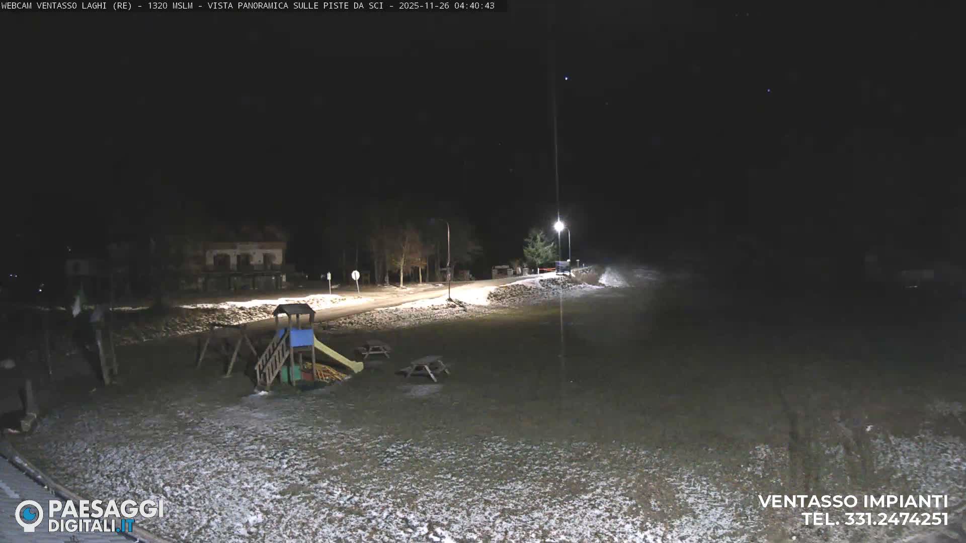 Mount Ventasso & Laghi (Lakes) Ski Slopes Live Cam - Reggio Emilia, Emilia-Romagna, Italy