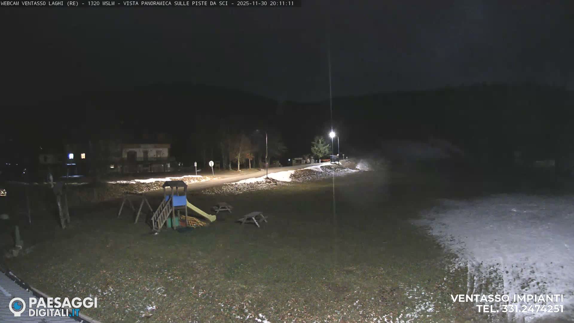 Mount Ventasso & Laghi (Lakes) Ski Slopes Live Cam - Reggio Emilia, Emilia-Romagna, Italy