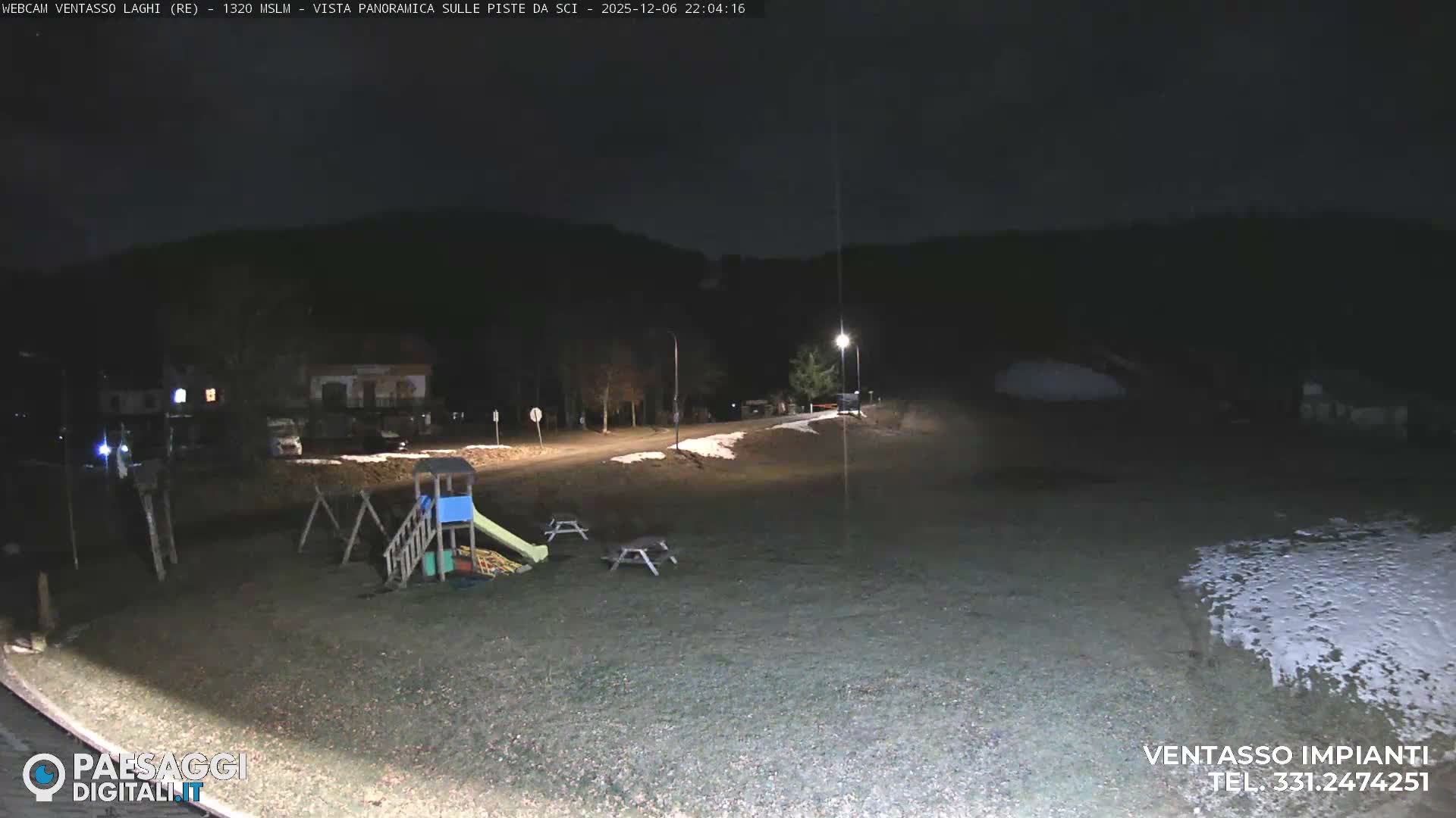 Mount Ventasso & Laghi (Lakes) Ski Slopes Live Cam - Reggio Emilia, Emilia-Romagna, Italy