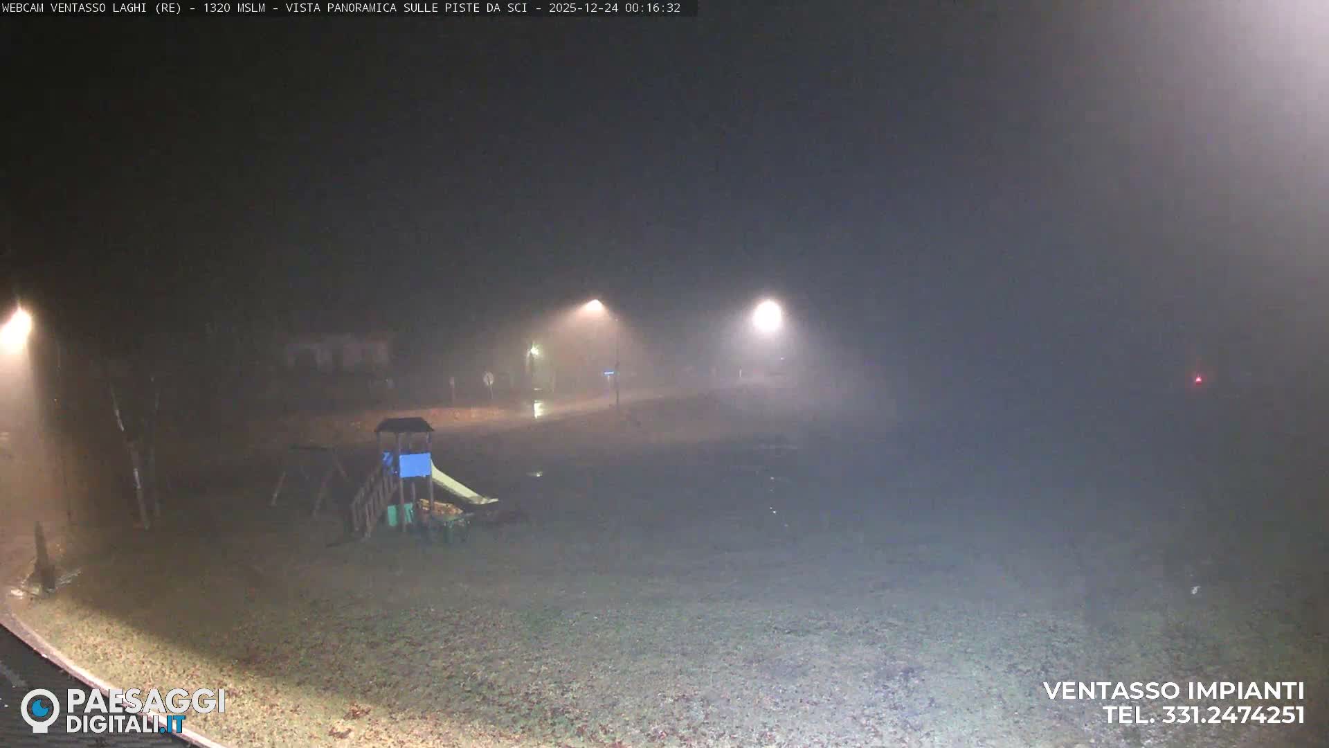 Mount Ventasso & Laghi (Lakes) Ski Slopes Live Cam - Reggio Emilia, Emilia-Romagna, Italy