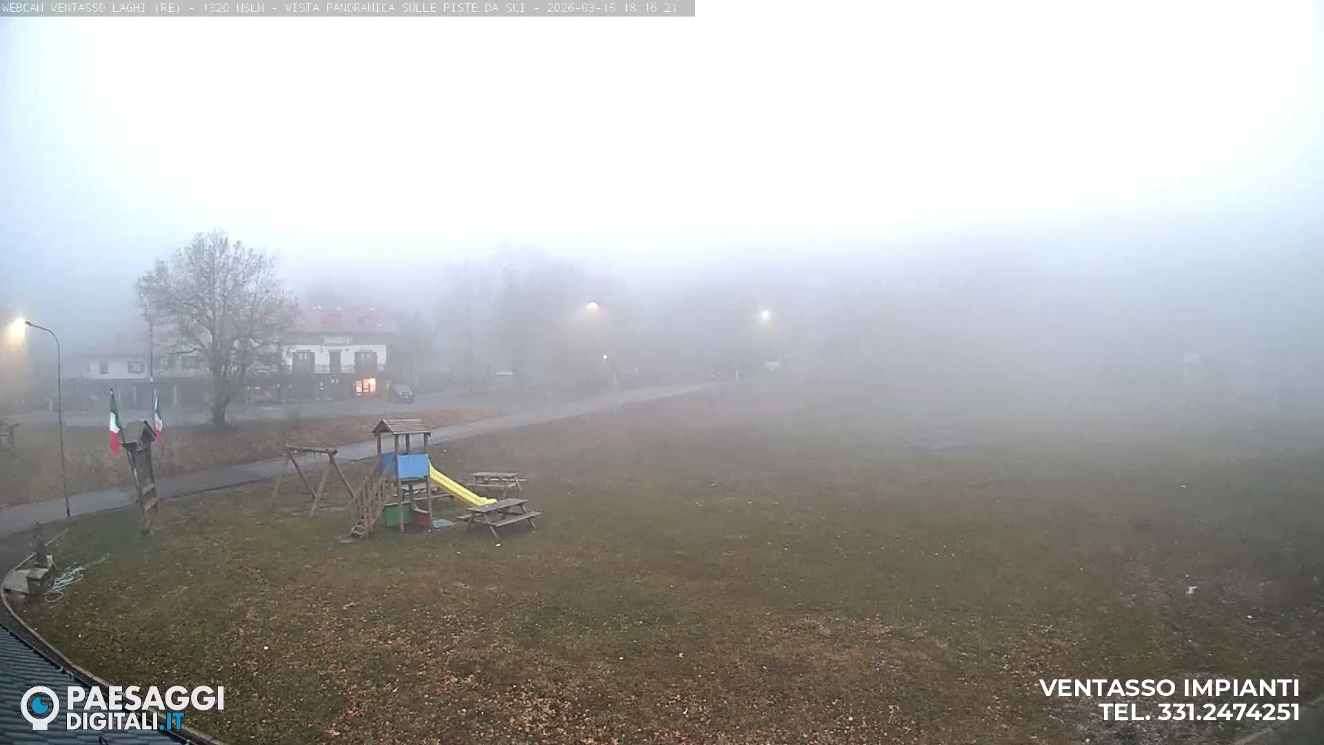 Mount Ventasso & Laghi (Lakes) Ski Slopes Live Cam - Reggio Emilia, Emilia-Romagna, Italy
