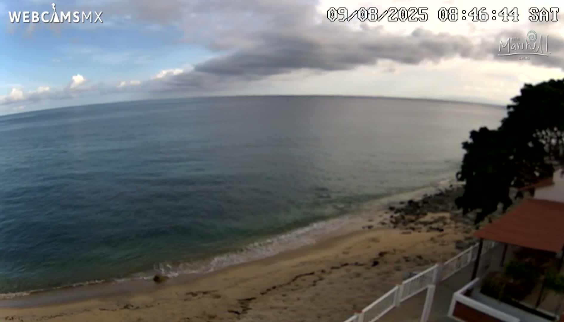 Chimo , Playa Marshell Beach Live Cam - Chimo, Cabo Corrientes, Jalisco, Mexico