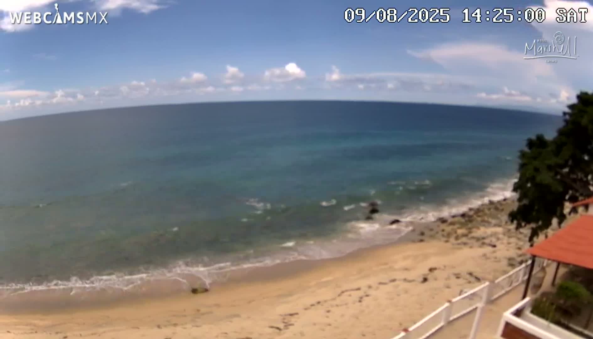 Chimo , Playa Marshell Beach Live Cam - Chimo, Cabo Corrientes, Jalisco, Mexico