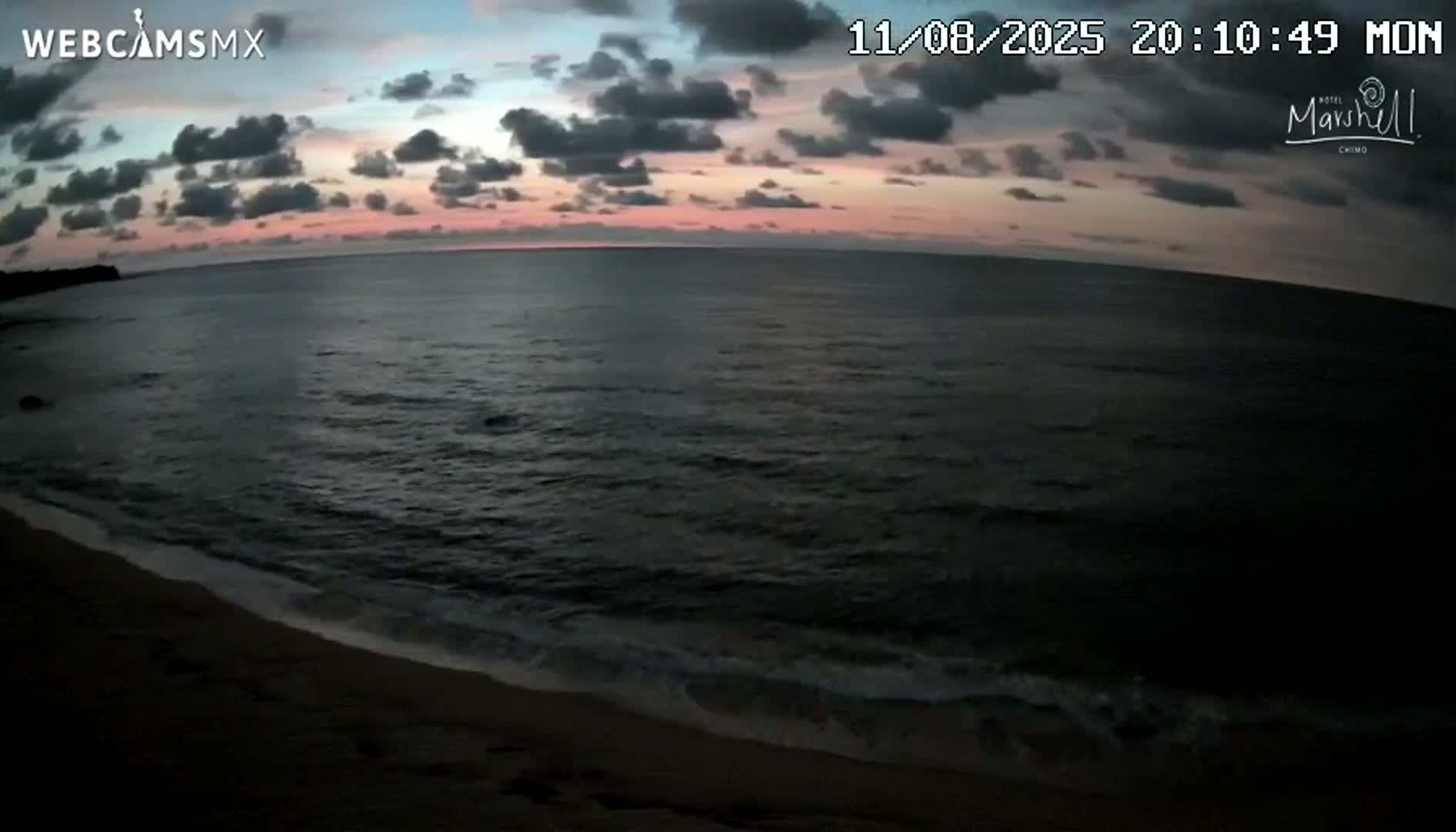 Chimo , Playa Marshell Beach Live Cam - Chimo, Cabo Corrientes, Jalisco, Mexico