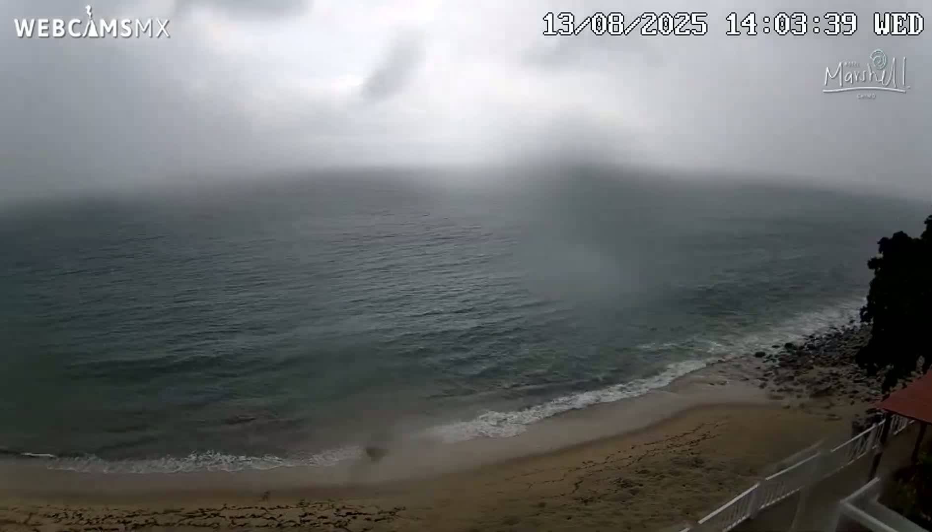 Chimo , Playa Marshell Beach Live Cam - Chimo, Cabo Corrientes, Jalisco, Mexico